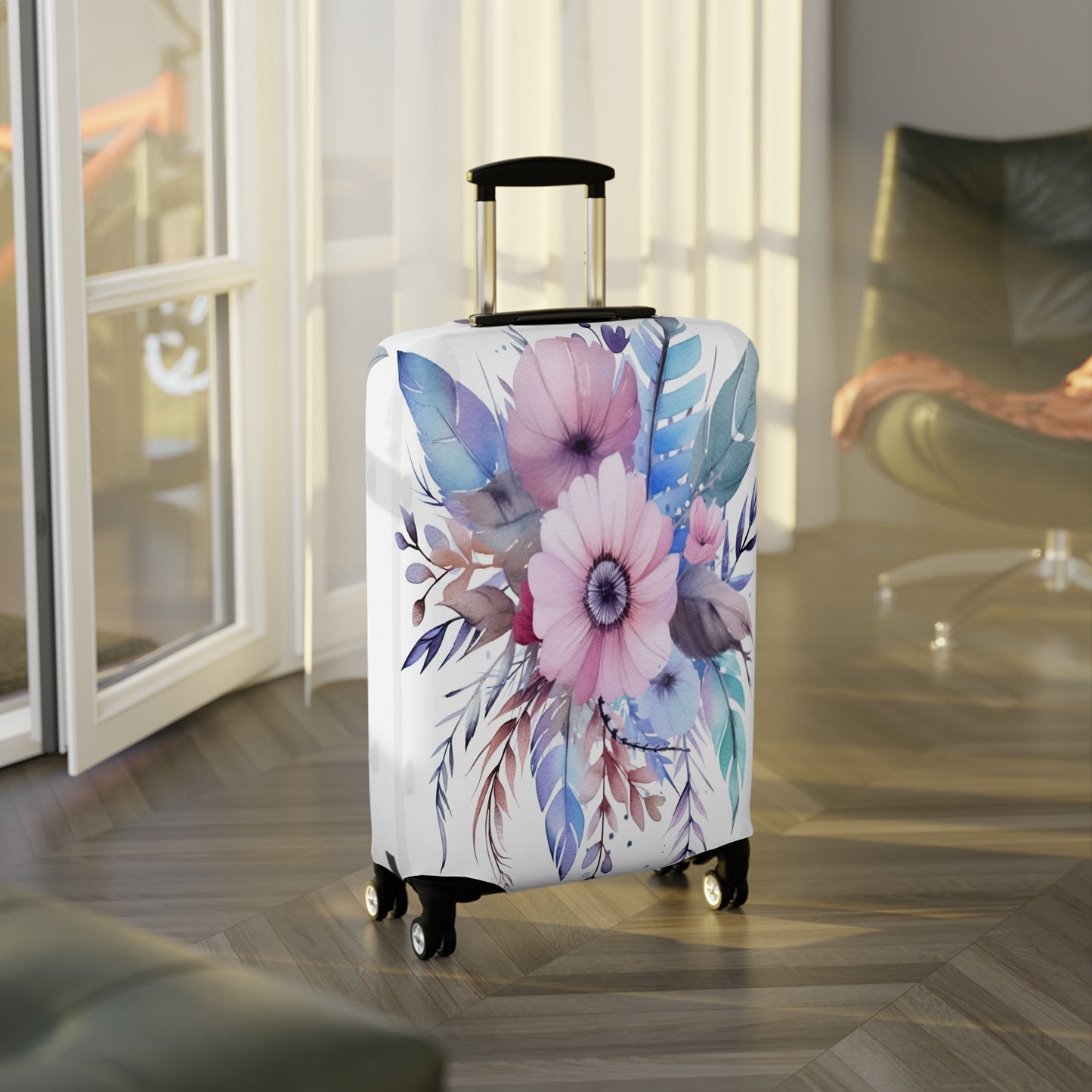 Luggage Cover, Boho Floral, awd-335