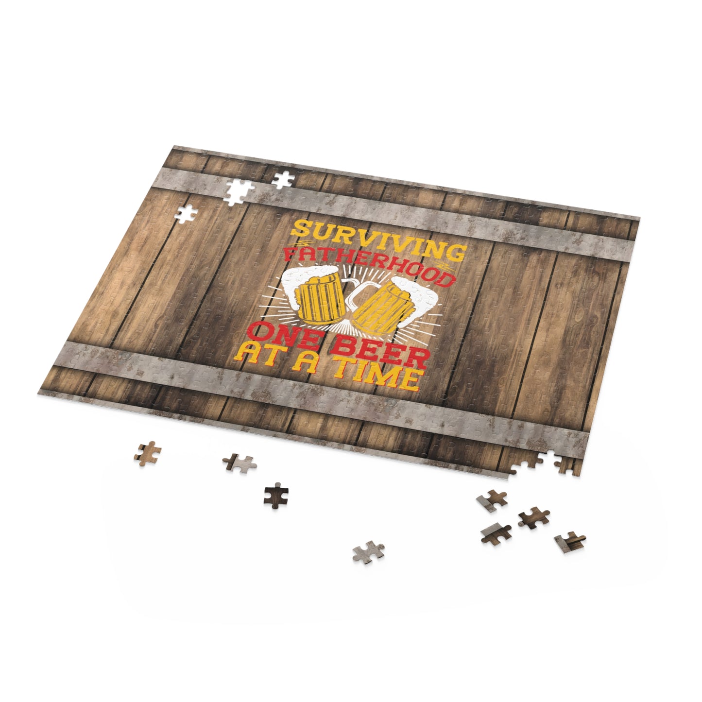 Puzzle, Surviving Fatherhood one Beer at a Time (120, 252, 500-Piece) awd-564