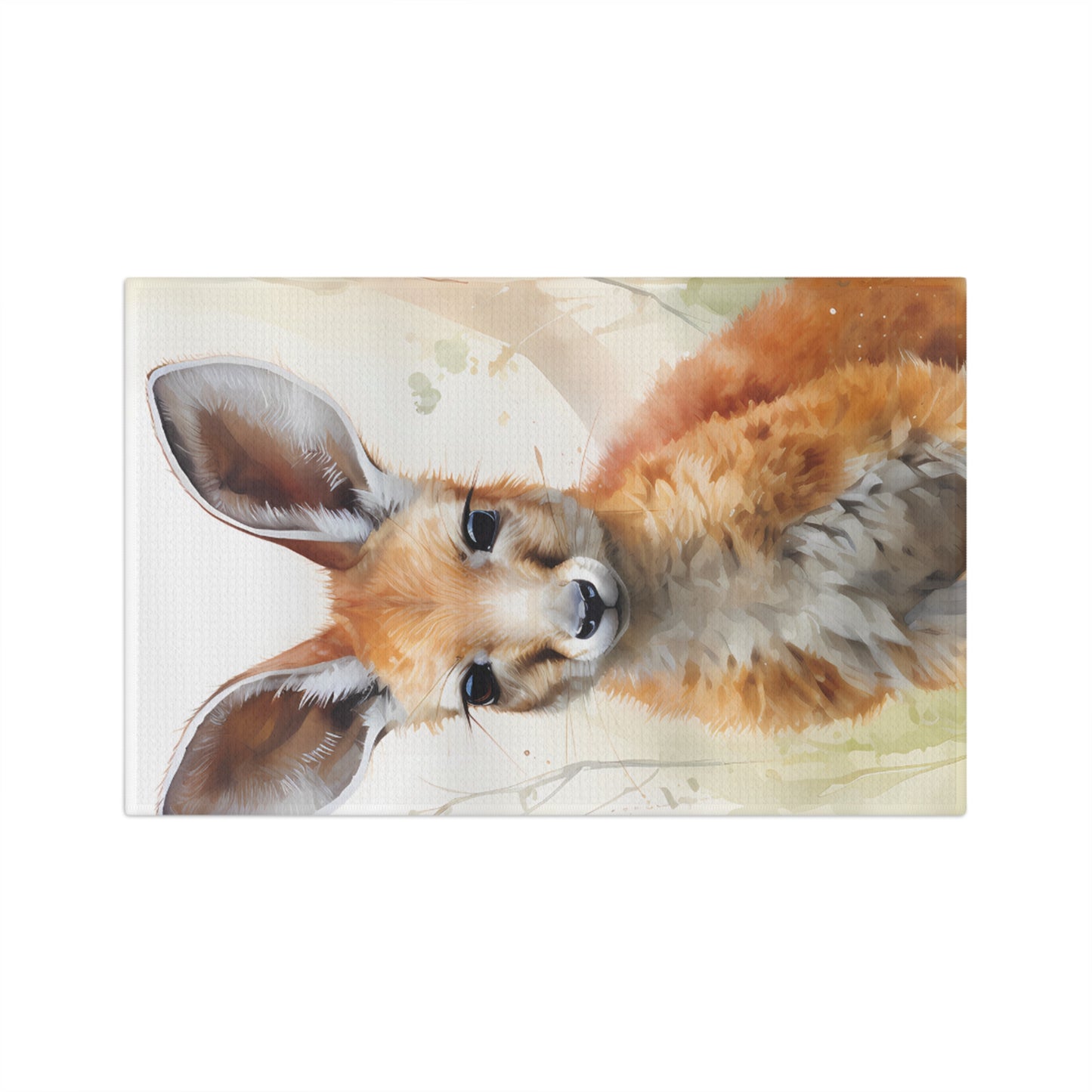 Microfiber Tea Towel, Australian Animals, Kangaroo