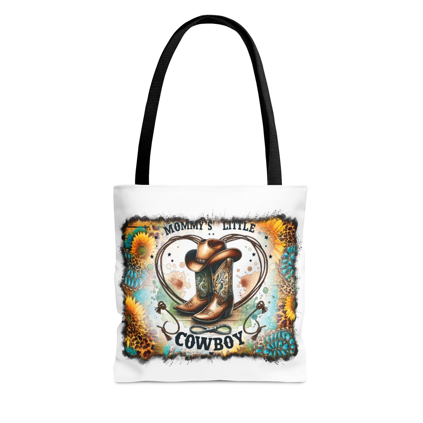 Tote Bag, Western, Mummy's little Cowboy