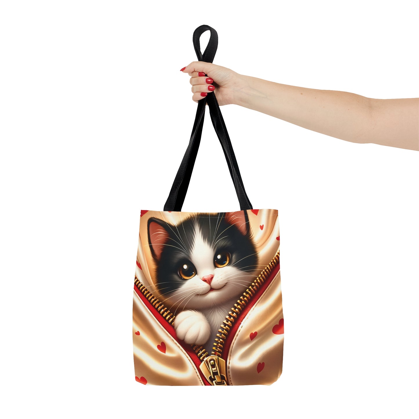 Tote Bag, Cat, Personalised/Non-Personalised Tote bag