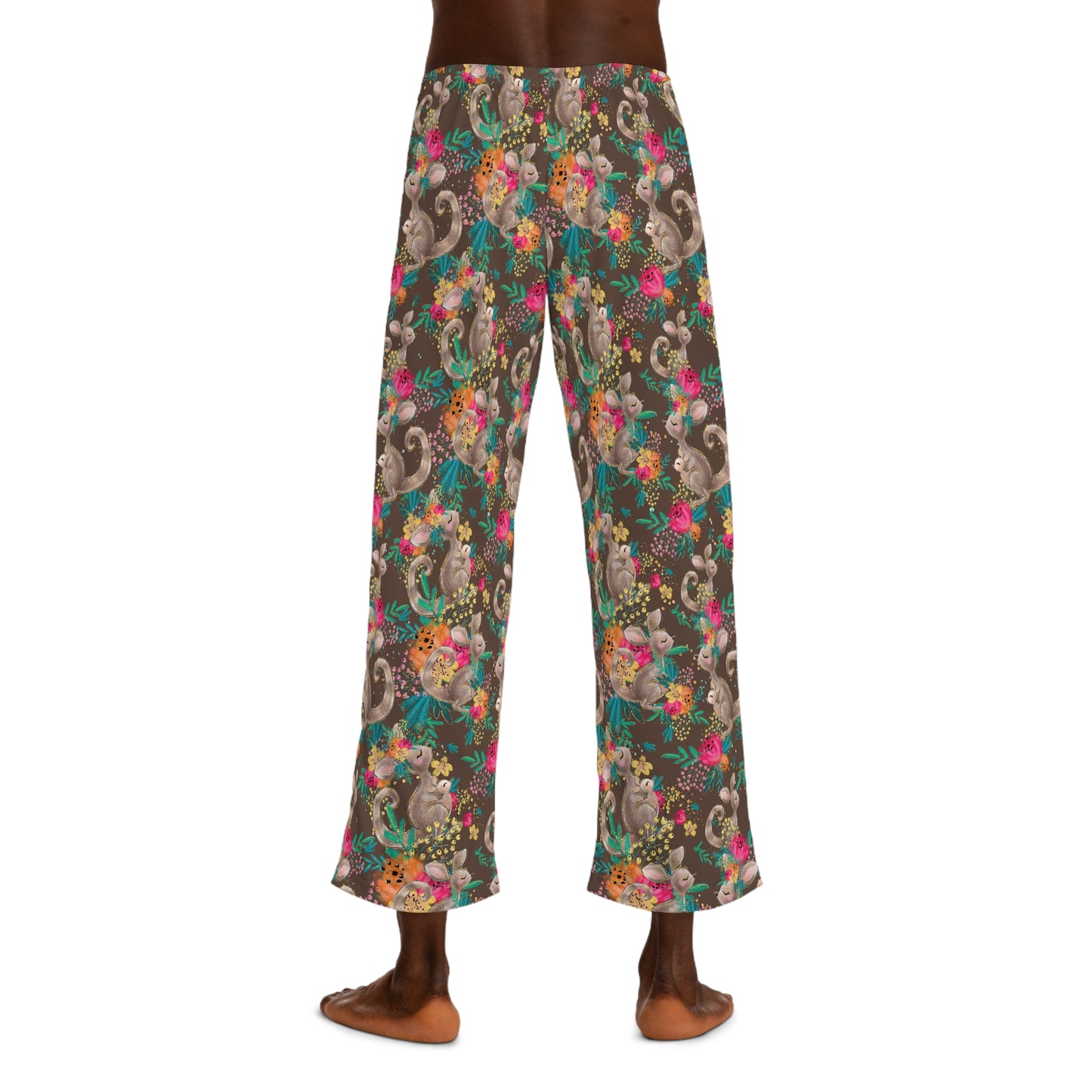 Men's Pyjama Pants, Australian Animals, Sleepwear Bottoms