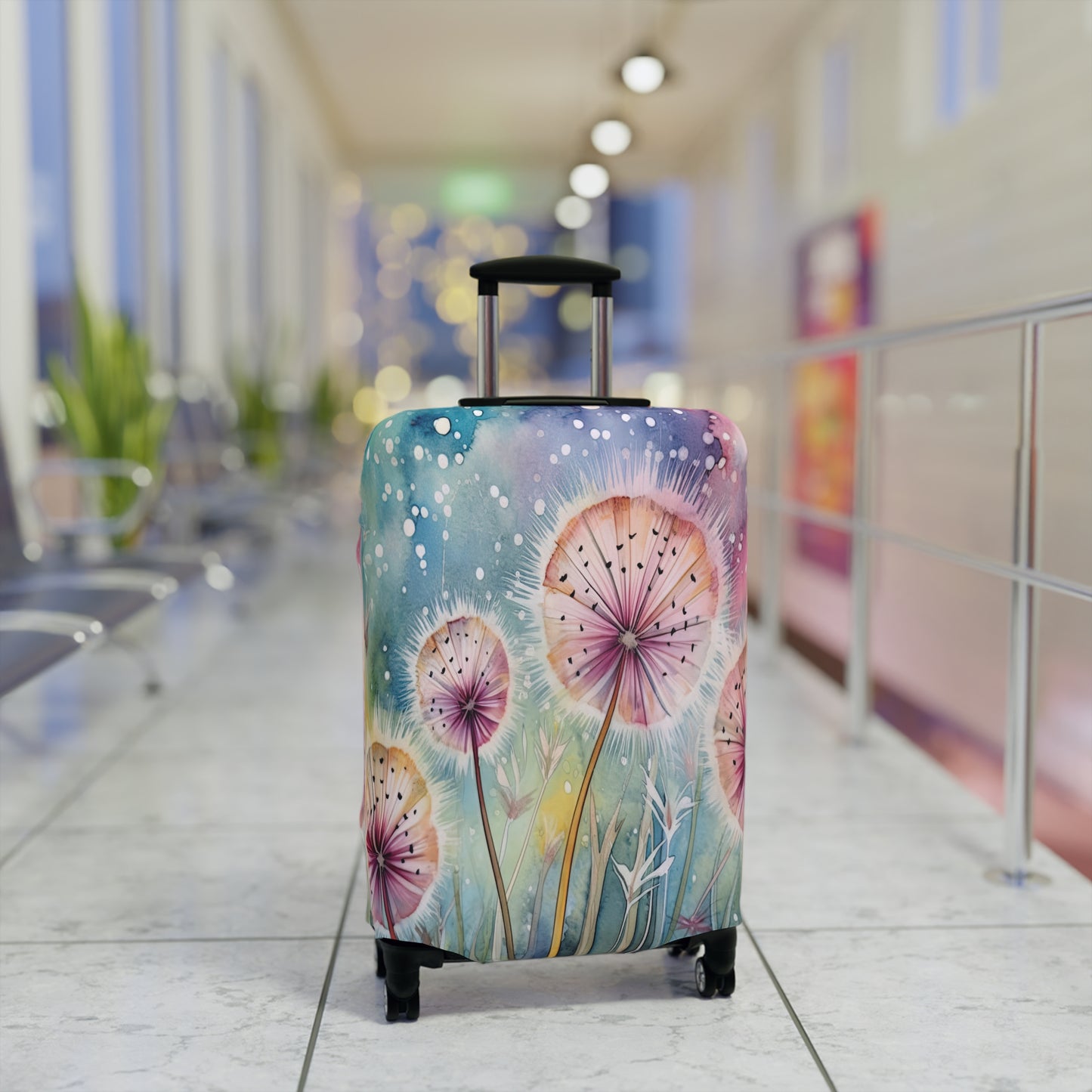 Luggage Cover, Floral, Dandelions, awd-244