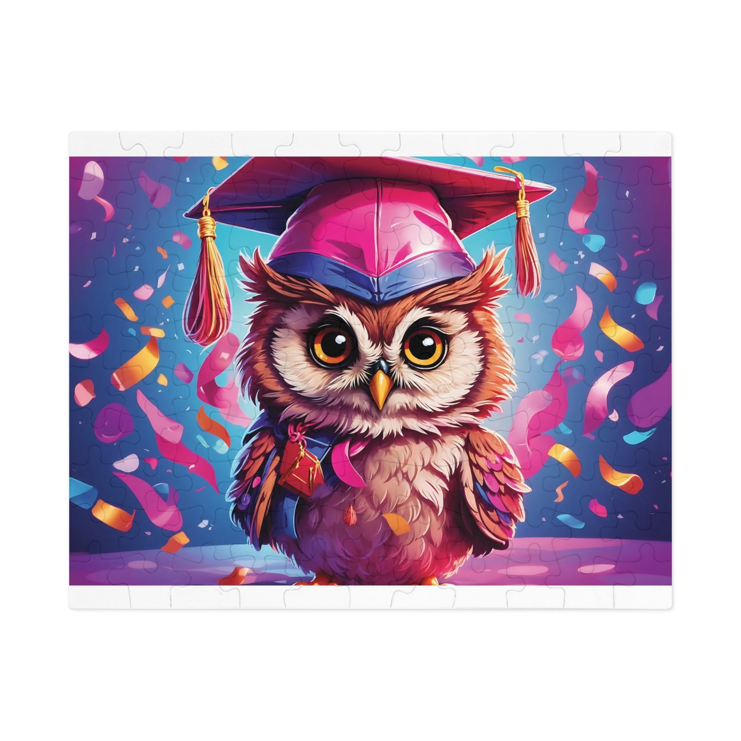 Jigsaw Puzzle, Owl, Personalised/Non-Personalised (30, 110, 252, 500,1000-Piece)