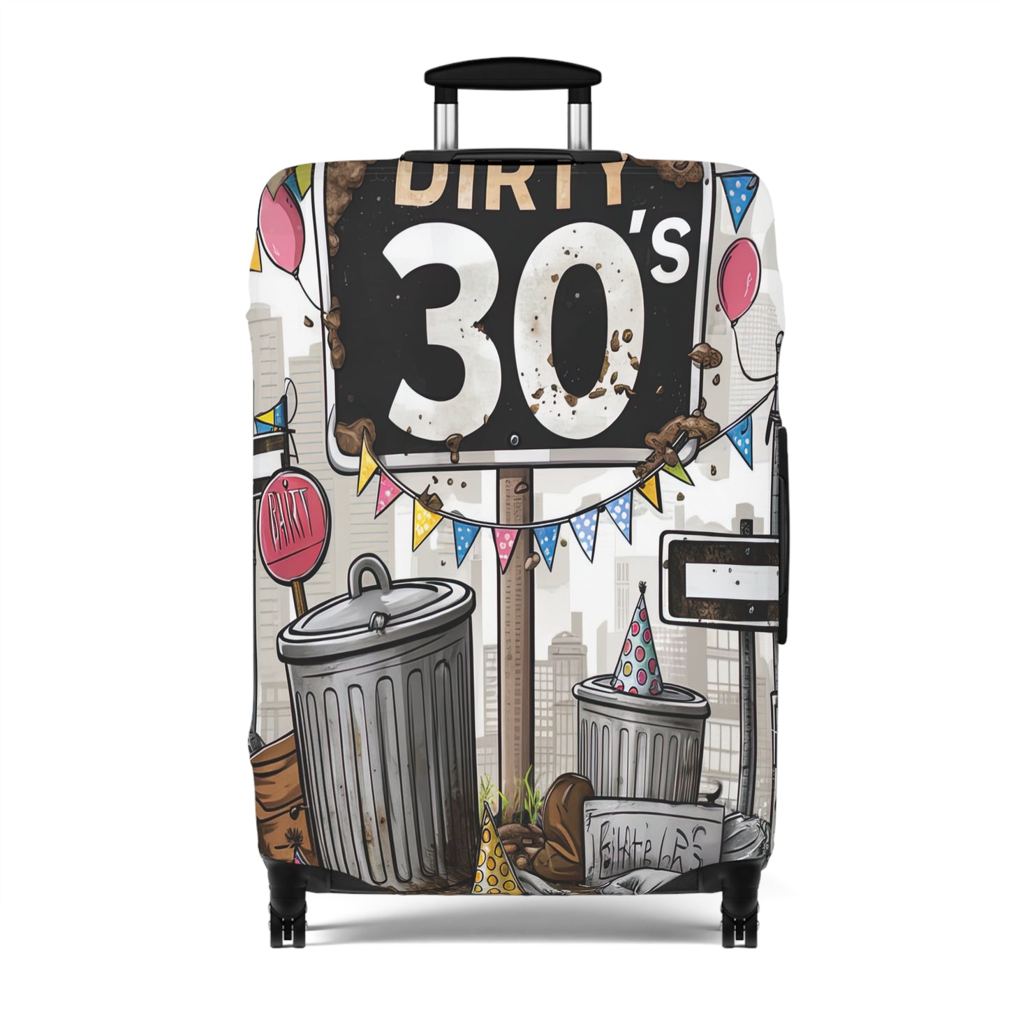 Luggage Cover, Dirty Thirty's, awd-1663