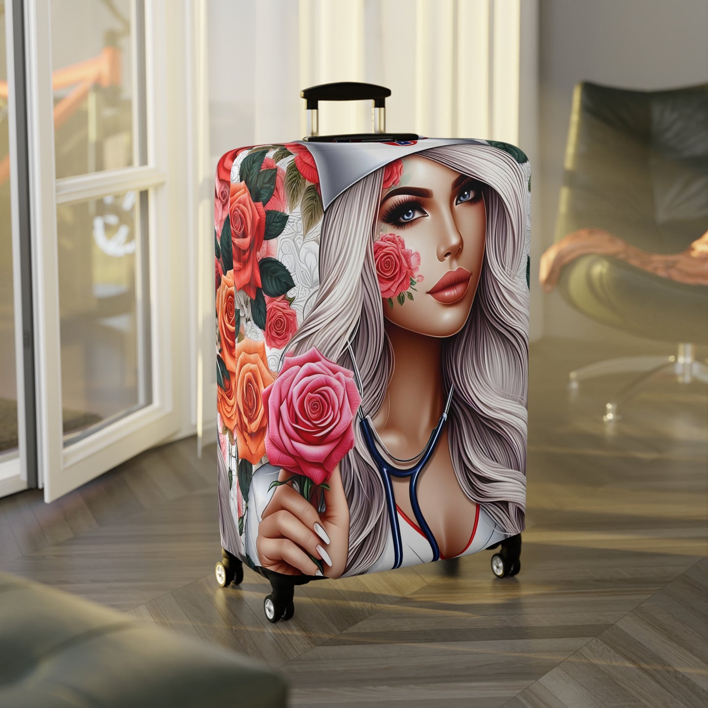 Luggage Cover, Nurse, awd-1435