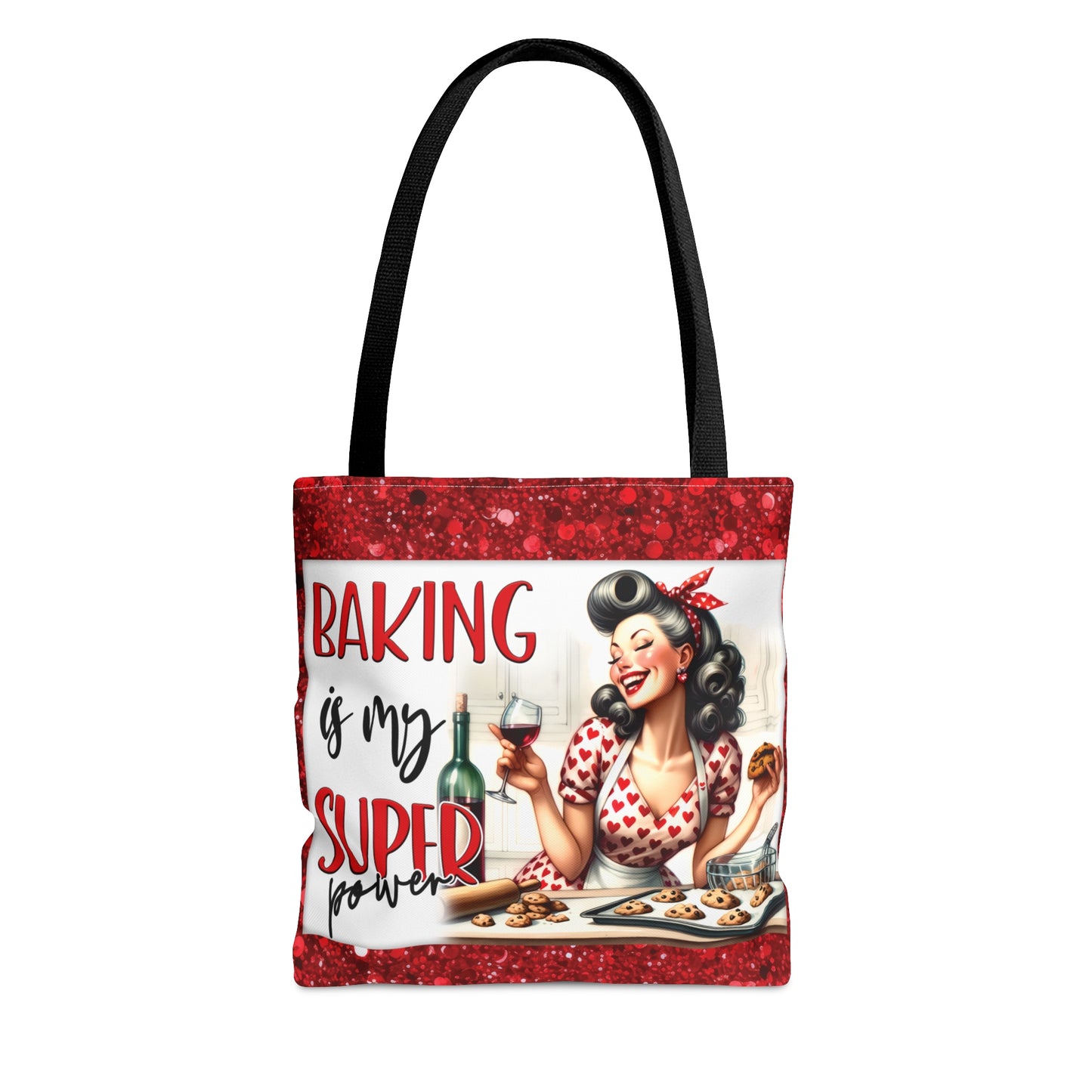 Tote Bag, Retro, Baking is my Super Power