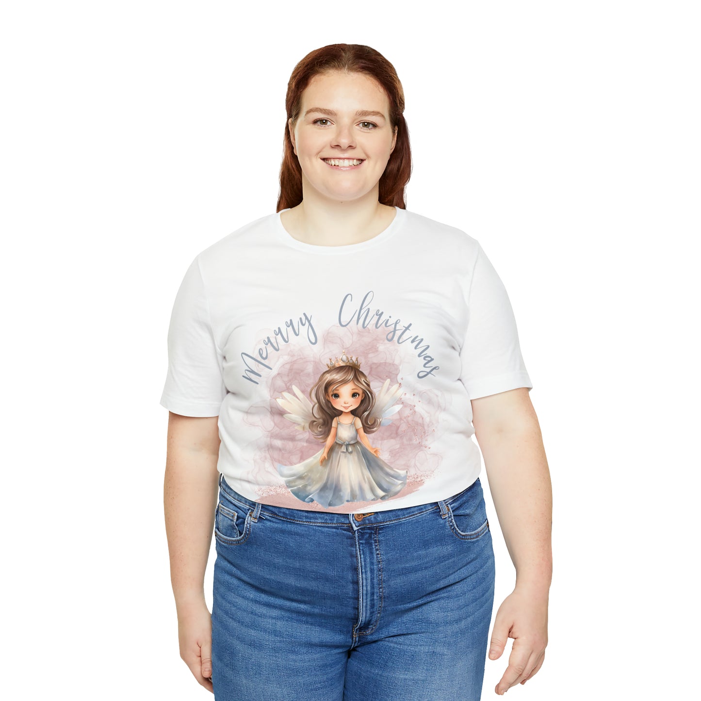 Unisex Jersey Short Sleeve Tee Christmas, Women's Fairy TShirt - A00002