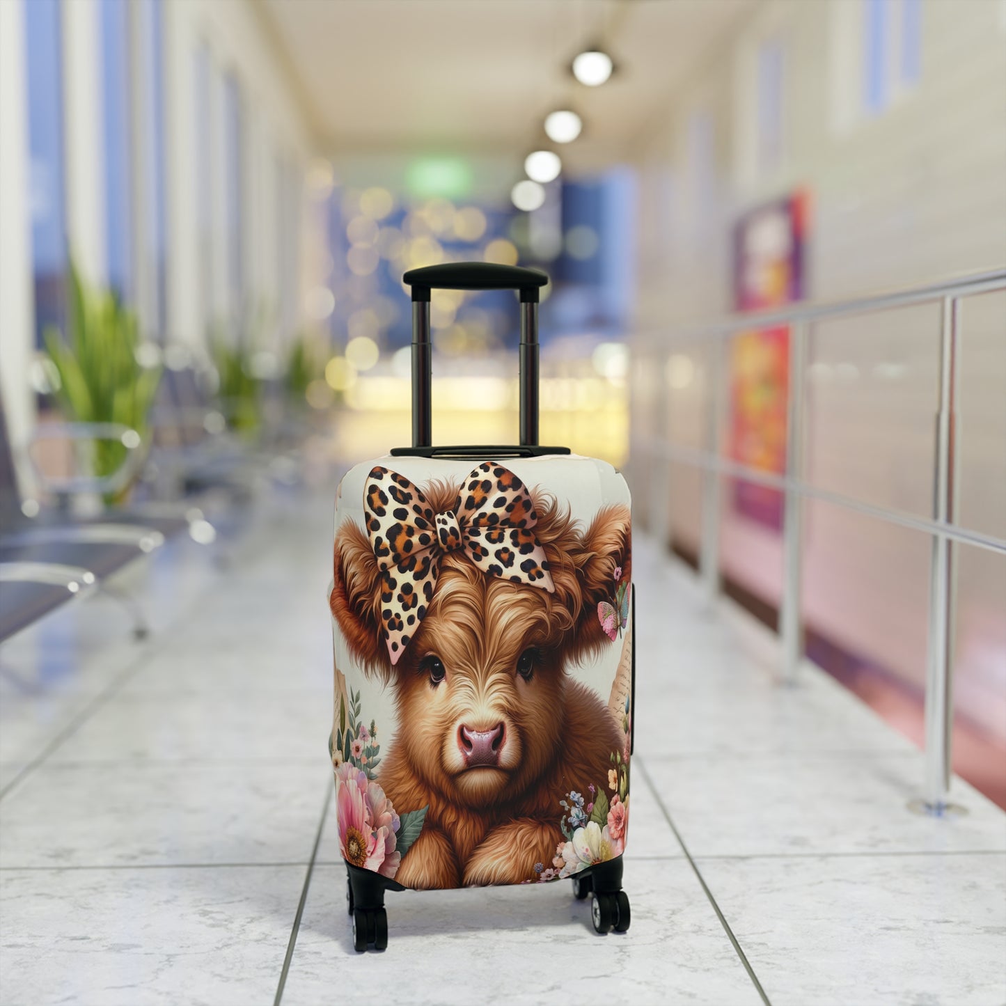 Luggage Cover, Highland Cow, awd-5010