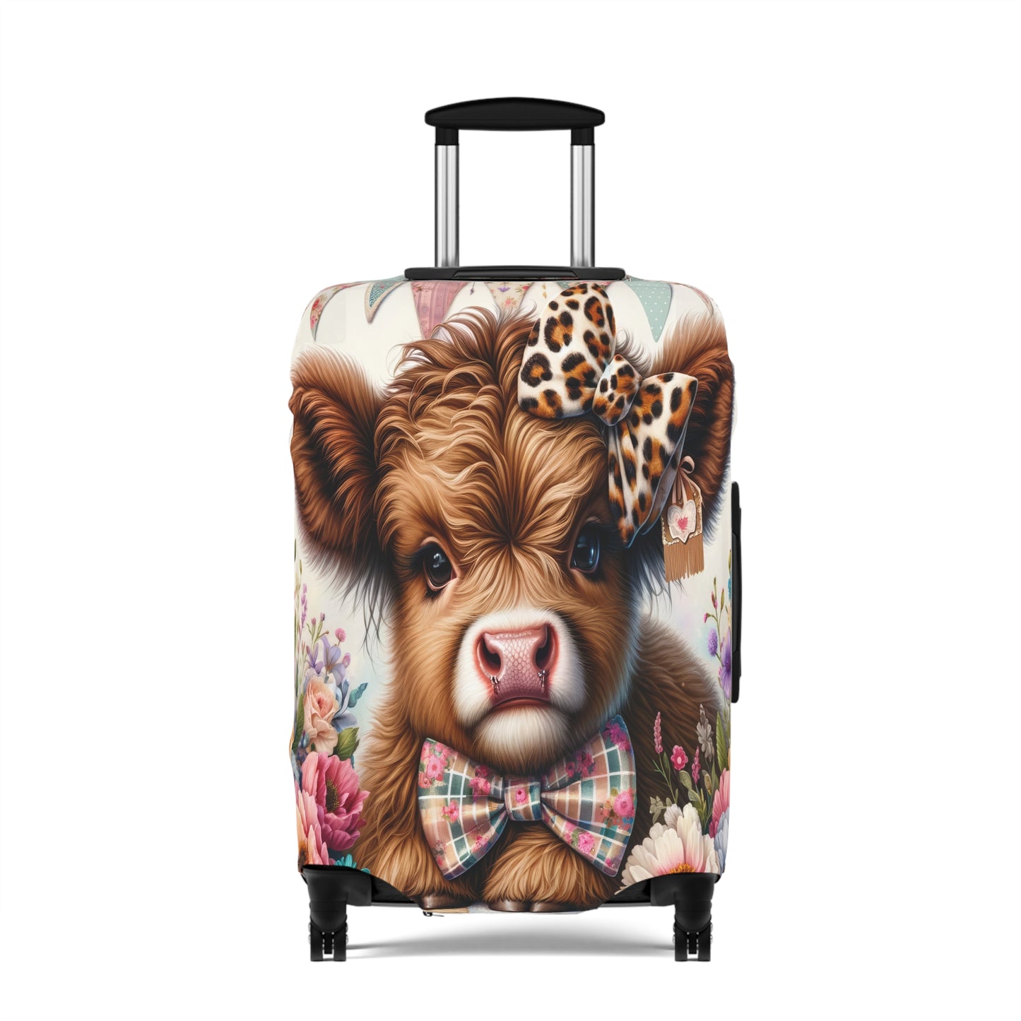 Luggage Cover, Highland Cow, awd-5009