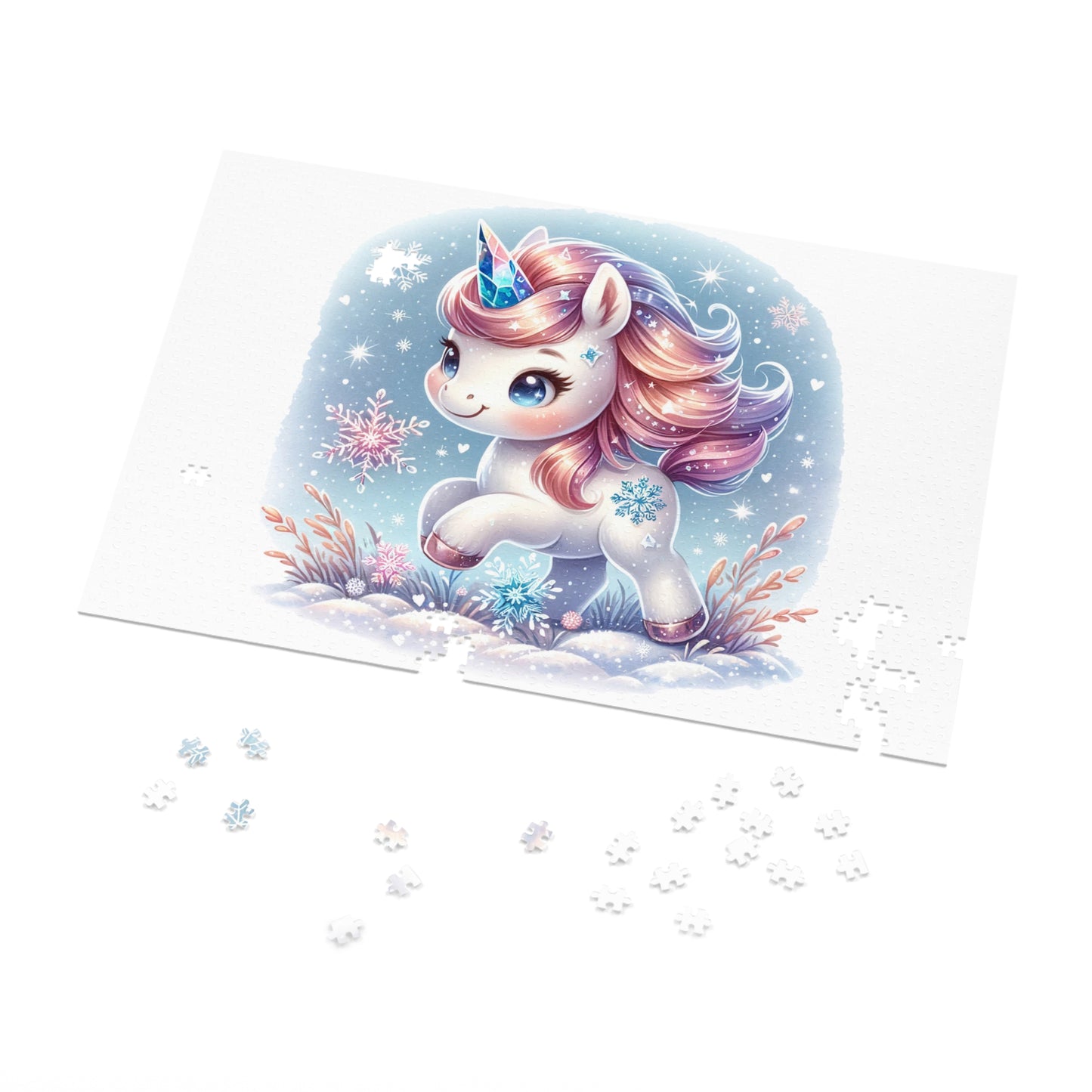 Jigsaw Puzzle, Unicorn, Personalised/Non-Personalised (30, 110, 252, 500,1000-Piece)