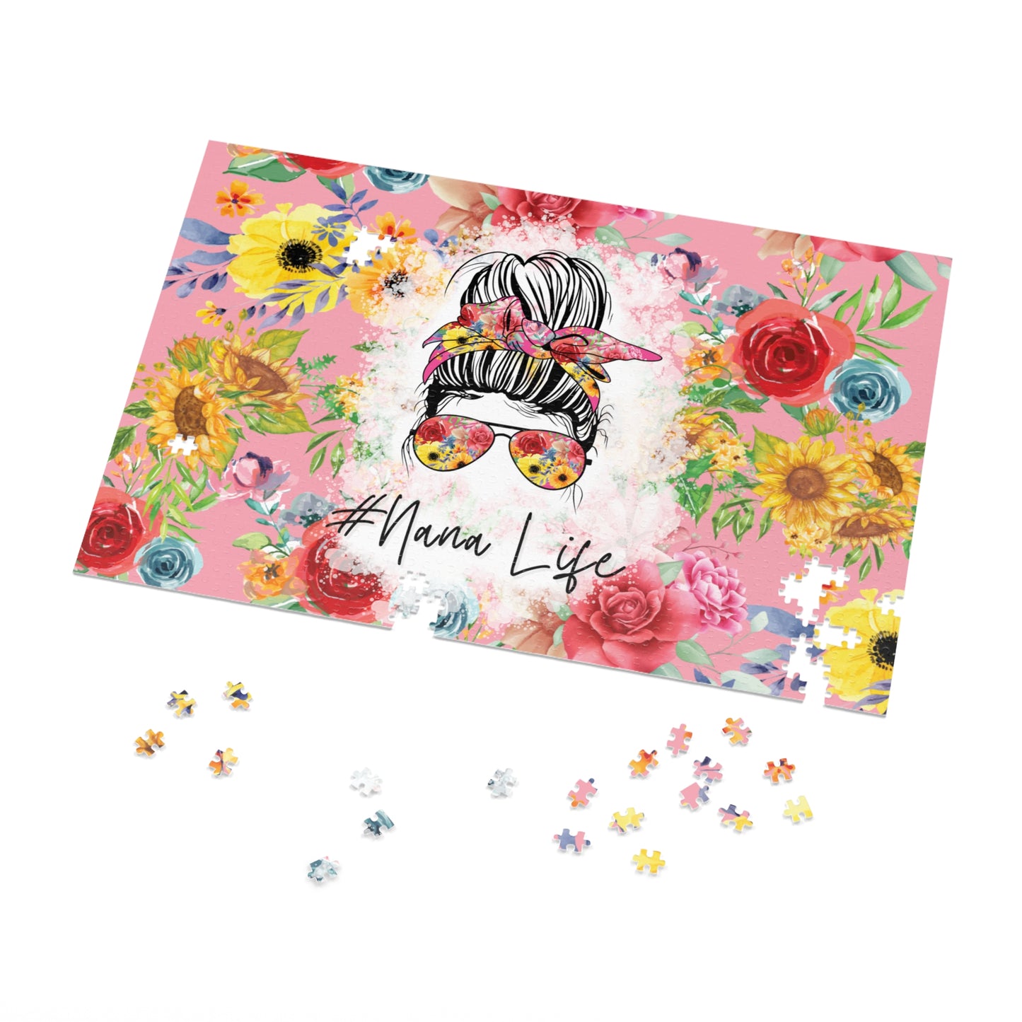 Jigsaw Puzzle, Nana Life, Personalised/Non-Personalised (30, 110, 252, 500,1000-Piece)