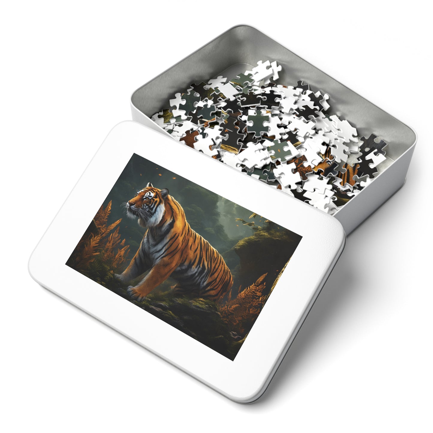 Puzzle, Tiger, Personalised/Non-Personalised (30, 110, 252, 500,1000-Piece)