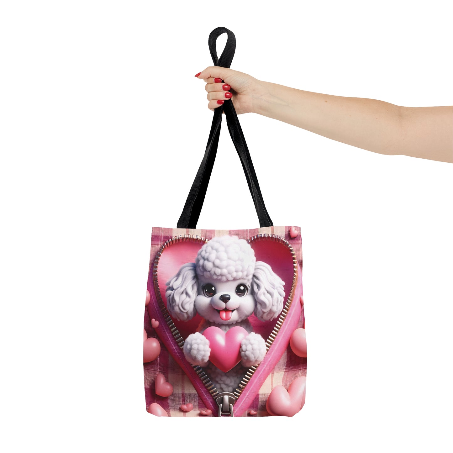 Tote Bag, Cute Dog, Personalised/Non-Personalised Tote bag