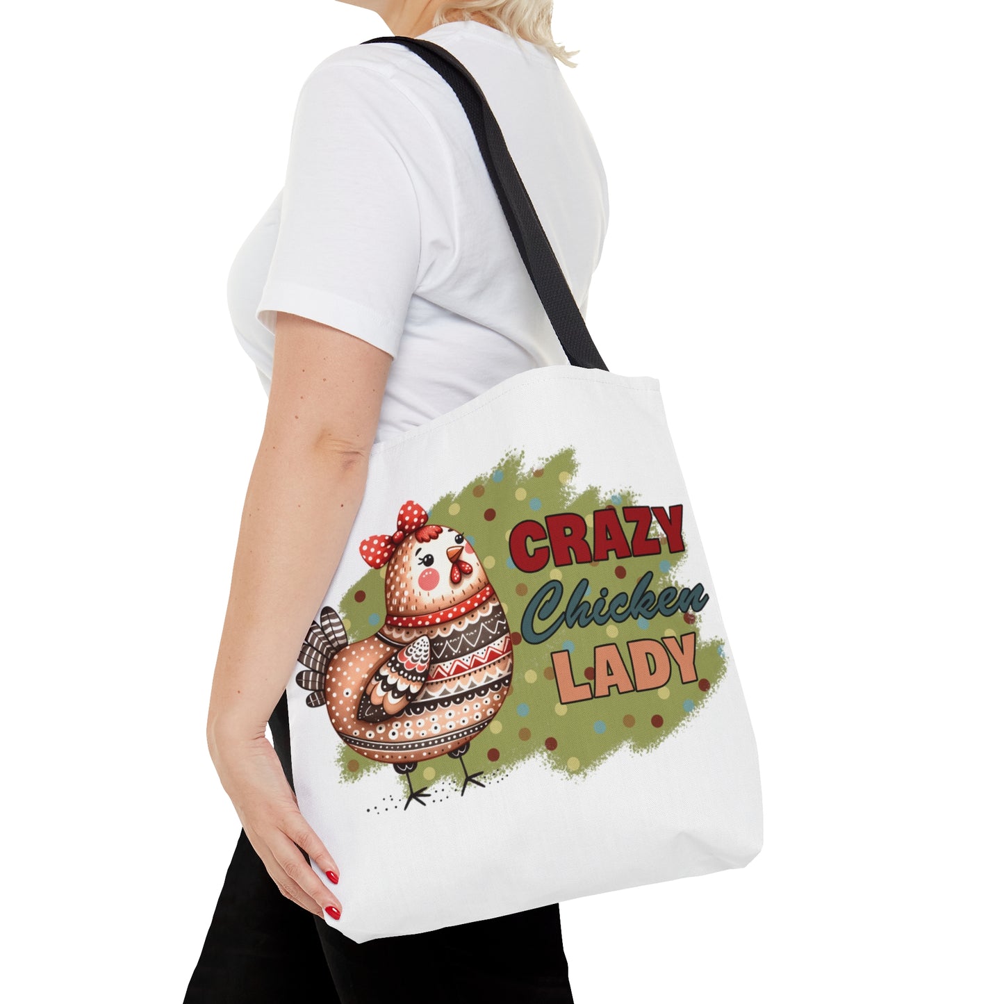 Tote Bag, Chickens, Crazy Chicken Lady