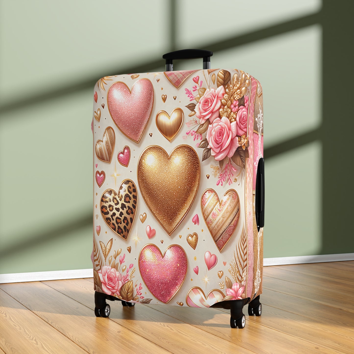 Luggage Cover, Hearts, awd-430