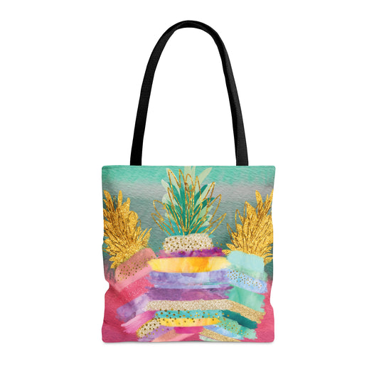 Tote Bag, Pineapples, Personalised/Non-Personalised Tote bag