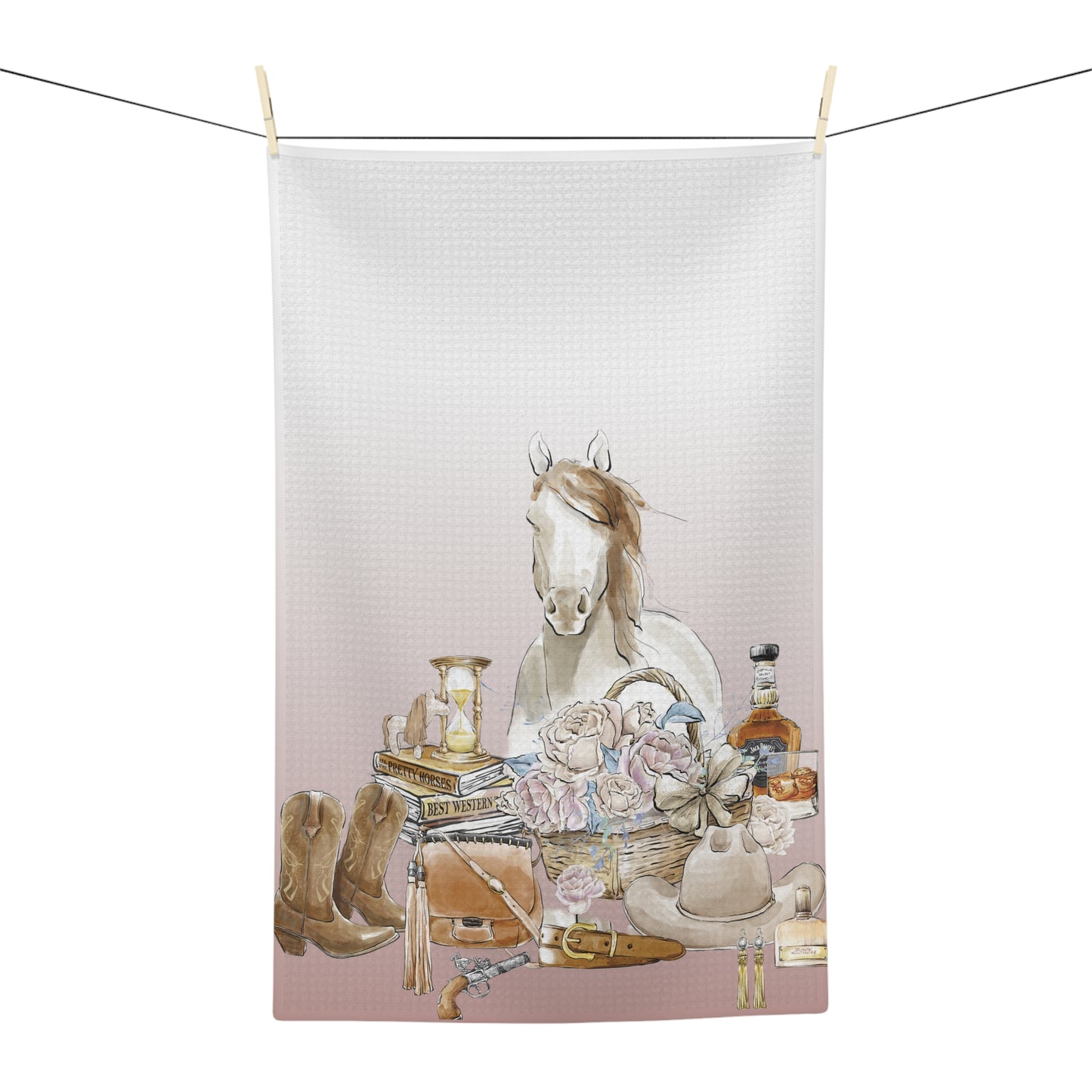 Microfiber Tea Towel, Western