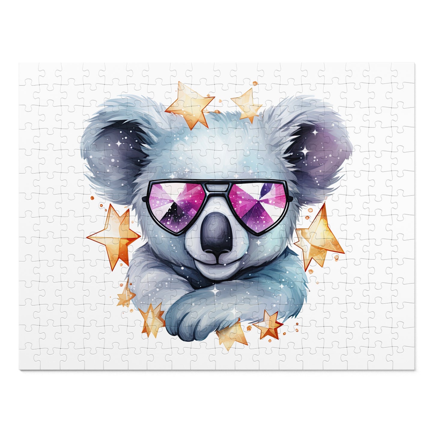 Jigsaw Puzzle in Tin, Australian Animals, Koala, Personalised/Non-Personalised, awd-508 (30, 110, 252, 500,1000-Piece)