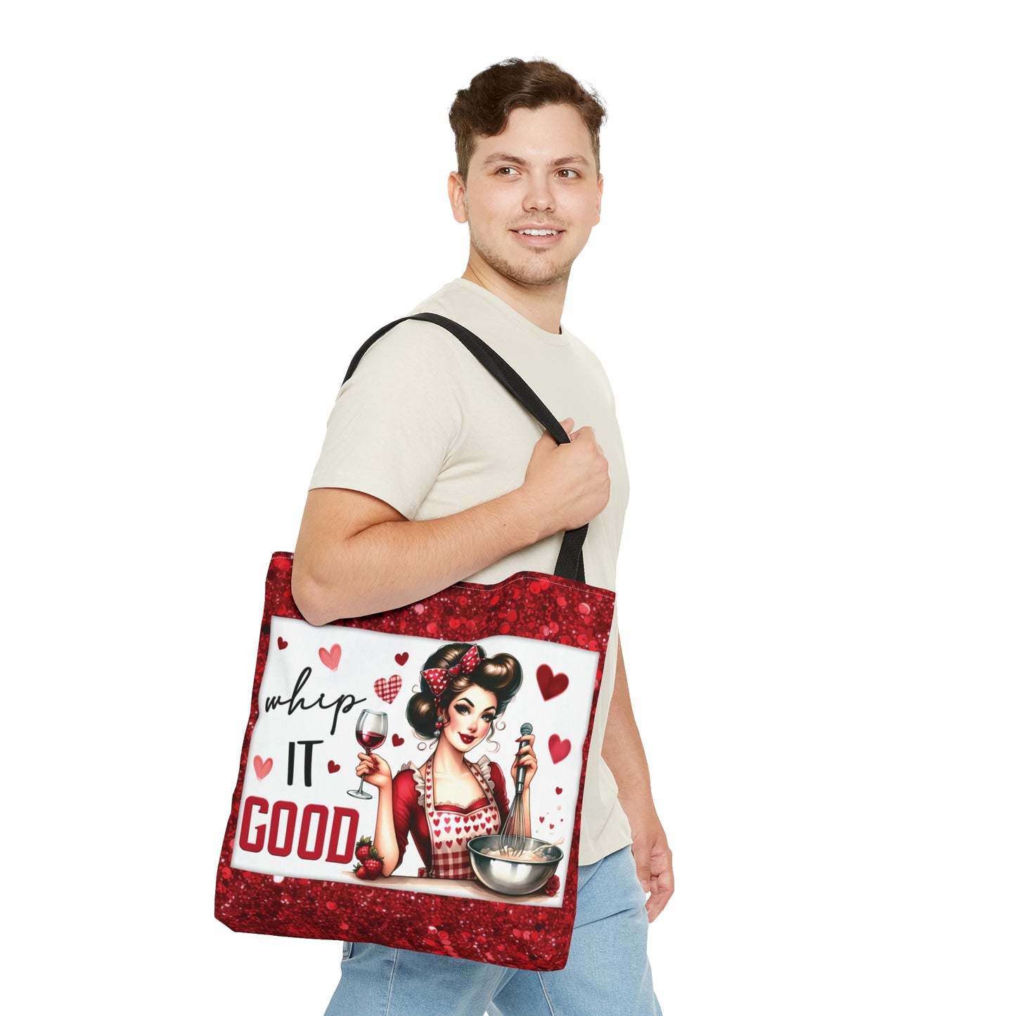 Tote Bag, Retro, Whip it Good