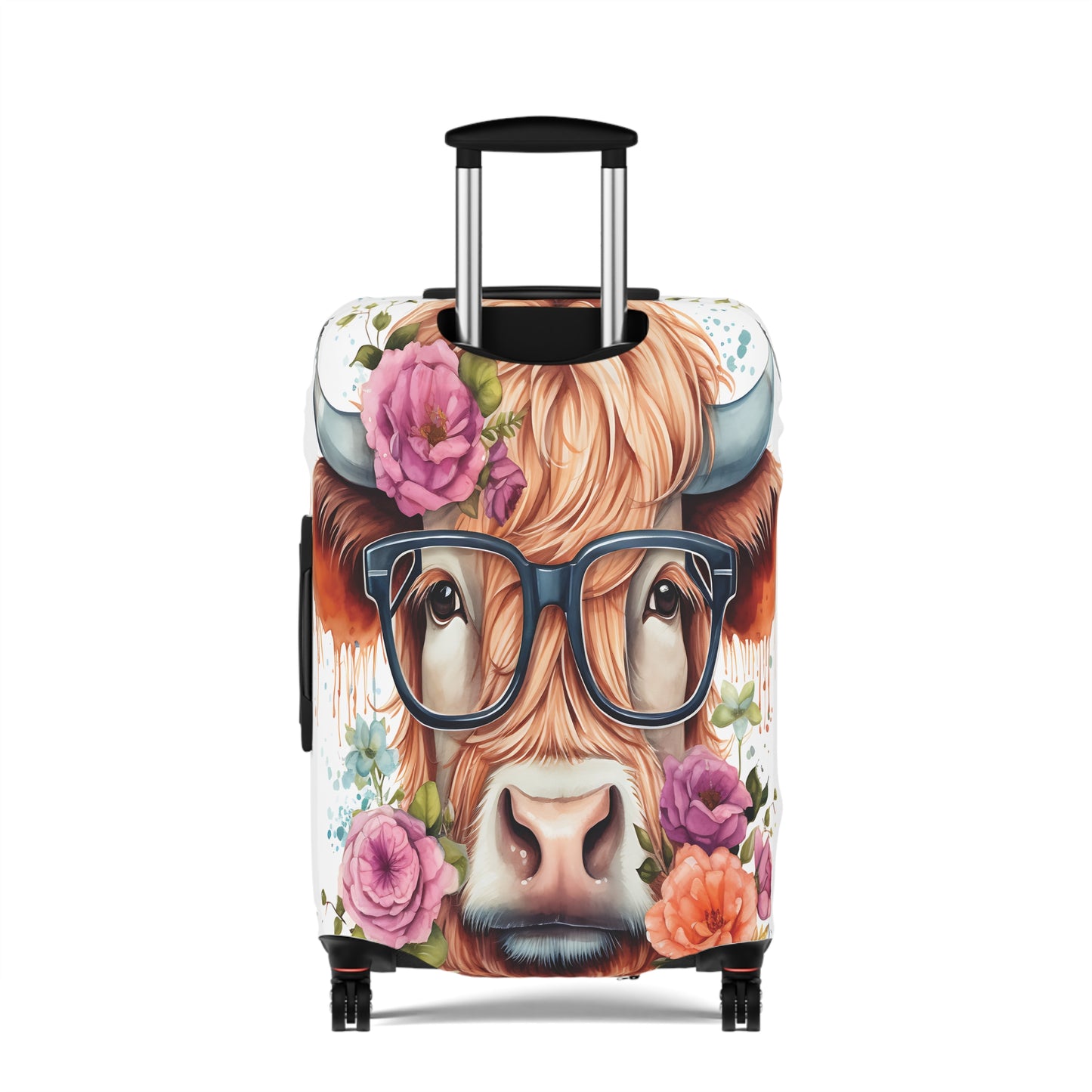 Luggage Cover, Highland Cow, awd-016