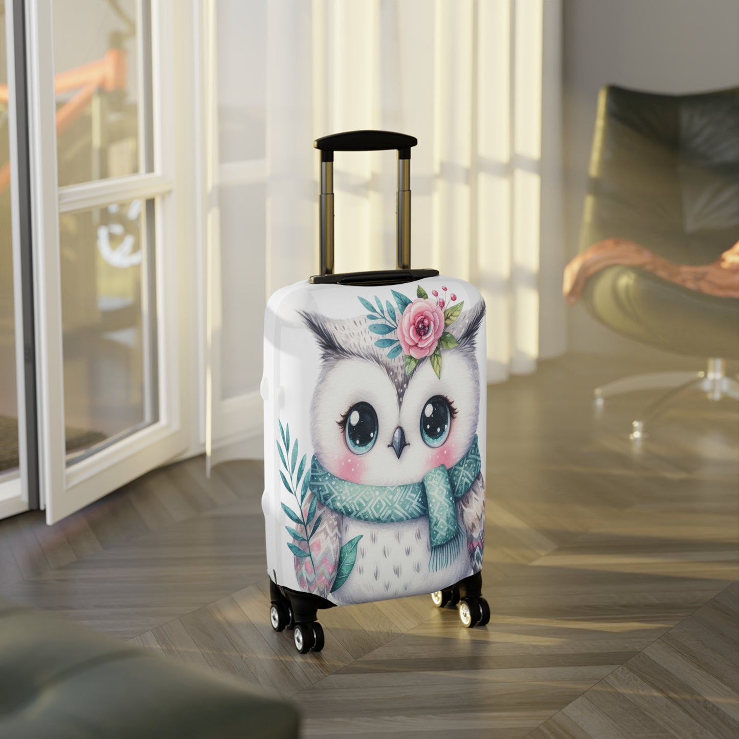 Luggage Cover, Owl, awd-524