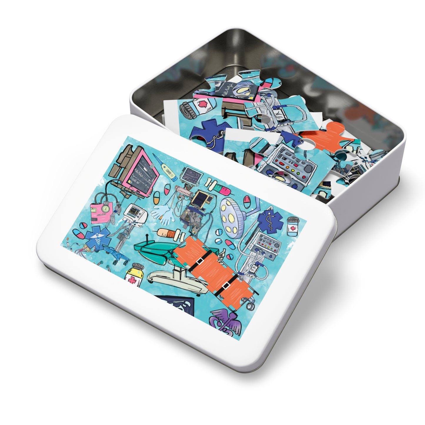 Jigsaw Puzzle, Trauma Nurse, Personalised/Non-Personalised (30, 110, 252, 500,1000-Piece)