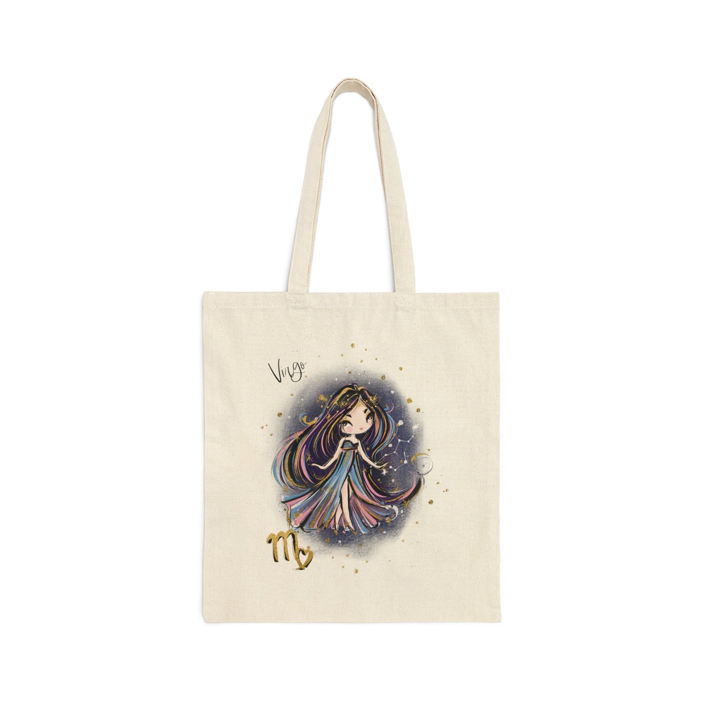 Canvas Tote Bag, Zodiac, Virgo