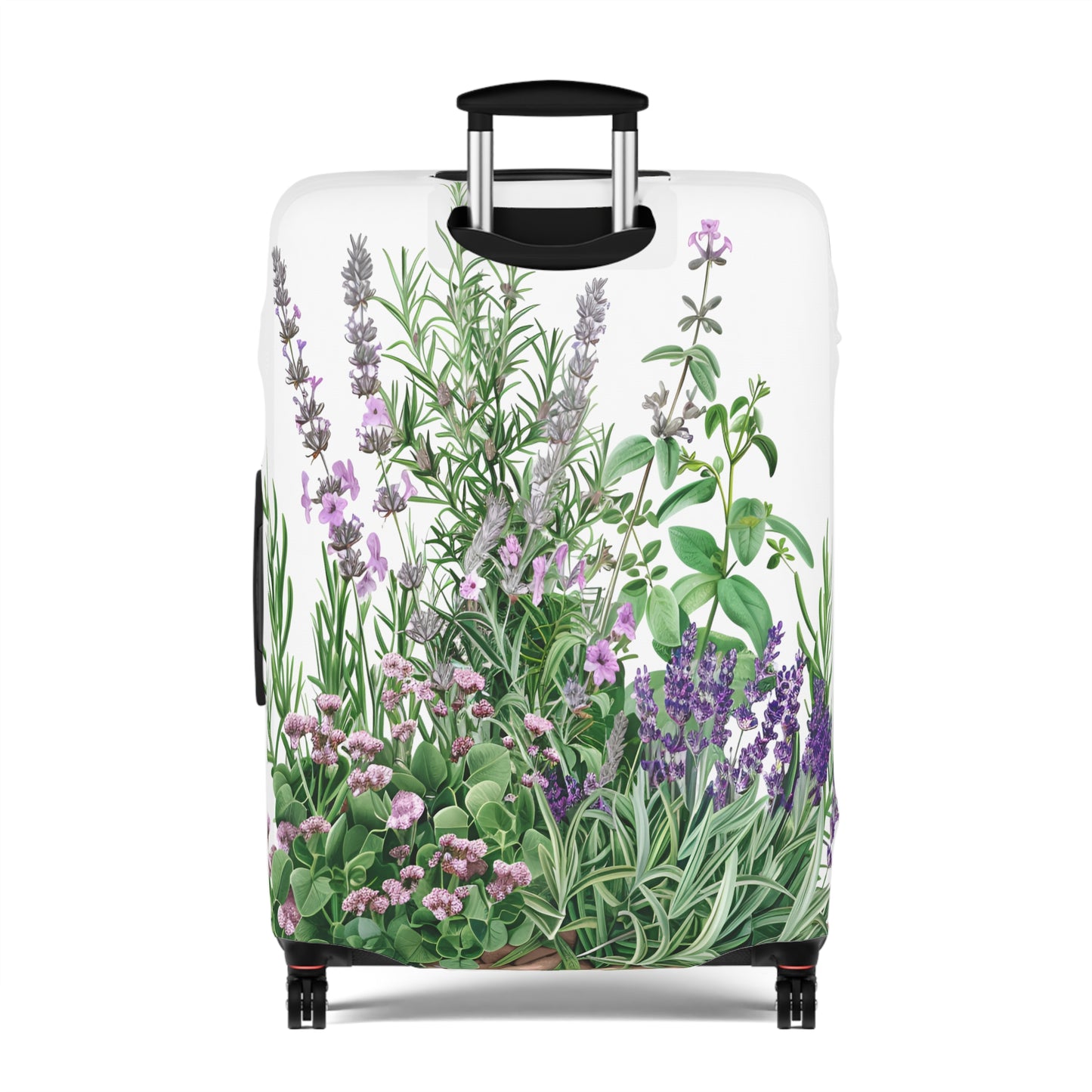 Luggage Cover, Floral, Lavender, awd-3039