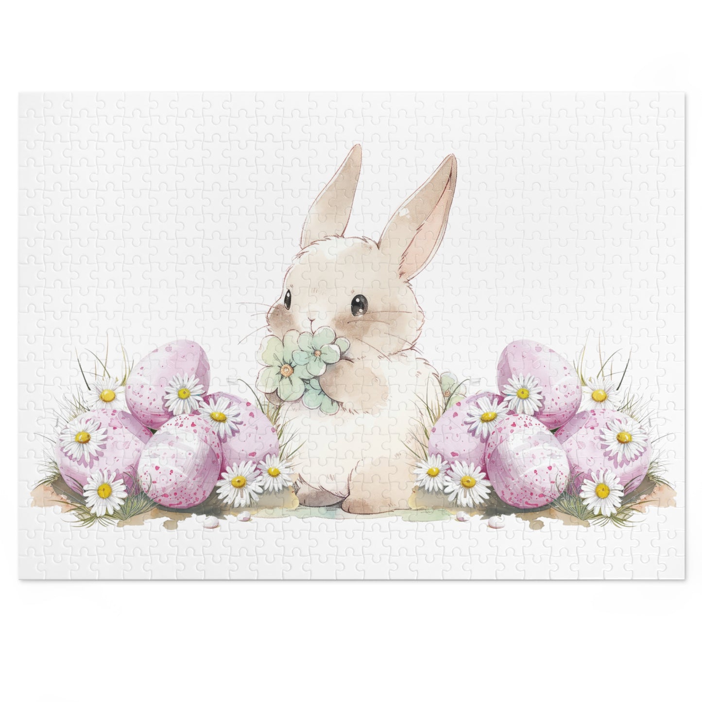 Jigsaw Puzzle, Easter, Easter Rabbit, Personalised/Non-Personalised (30, 110, 252, 500,1000-Piece)