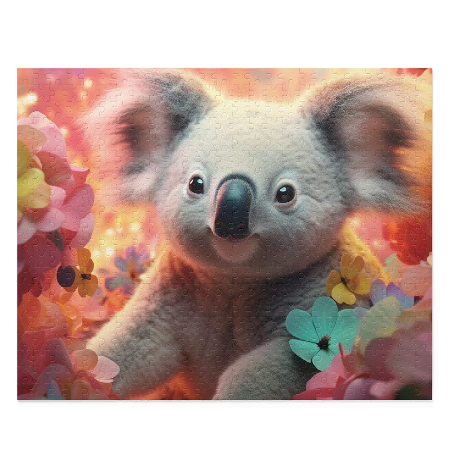 Personalised/Non-Personalised Puzzle, Koala (120, 252, 500-Piece)