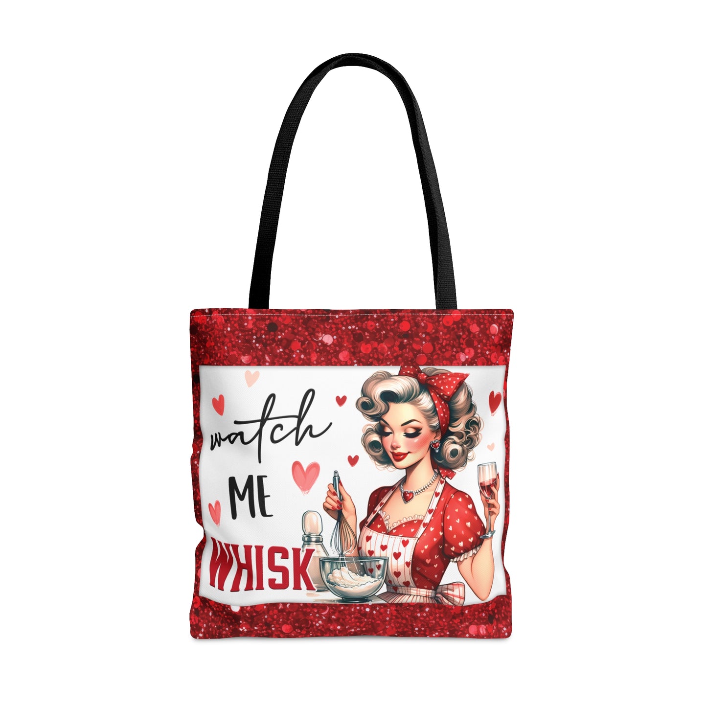 Tote Bag, Retro, Watch Me Whisk