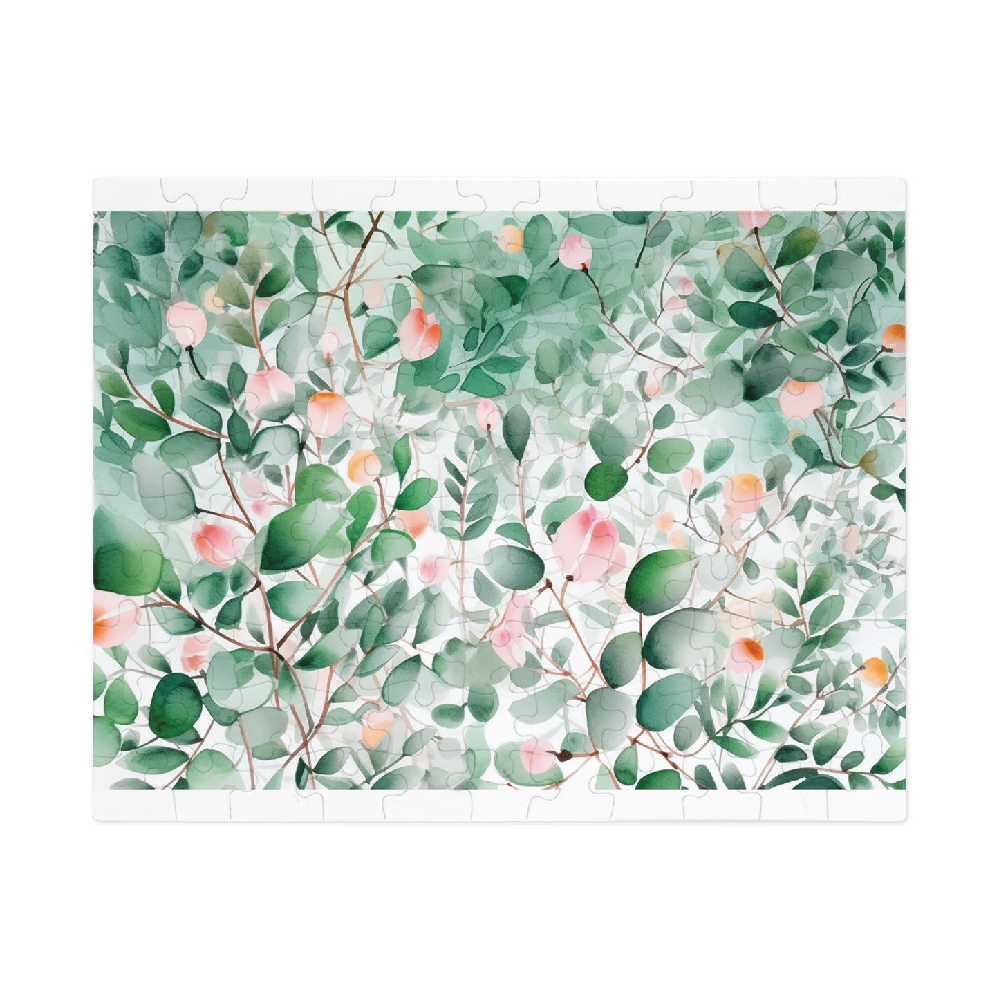 Jigsaw Puzzle, Eucalyptus Leaves, Personalised/Non-Personalised (30, 110, 252, 500,1000-Piece)