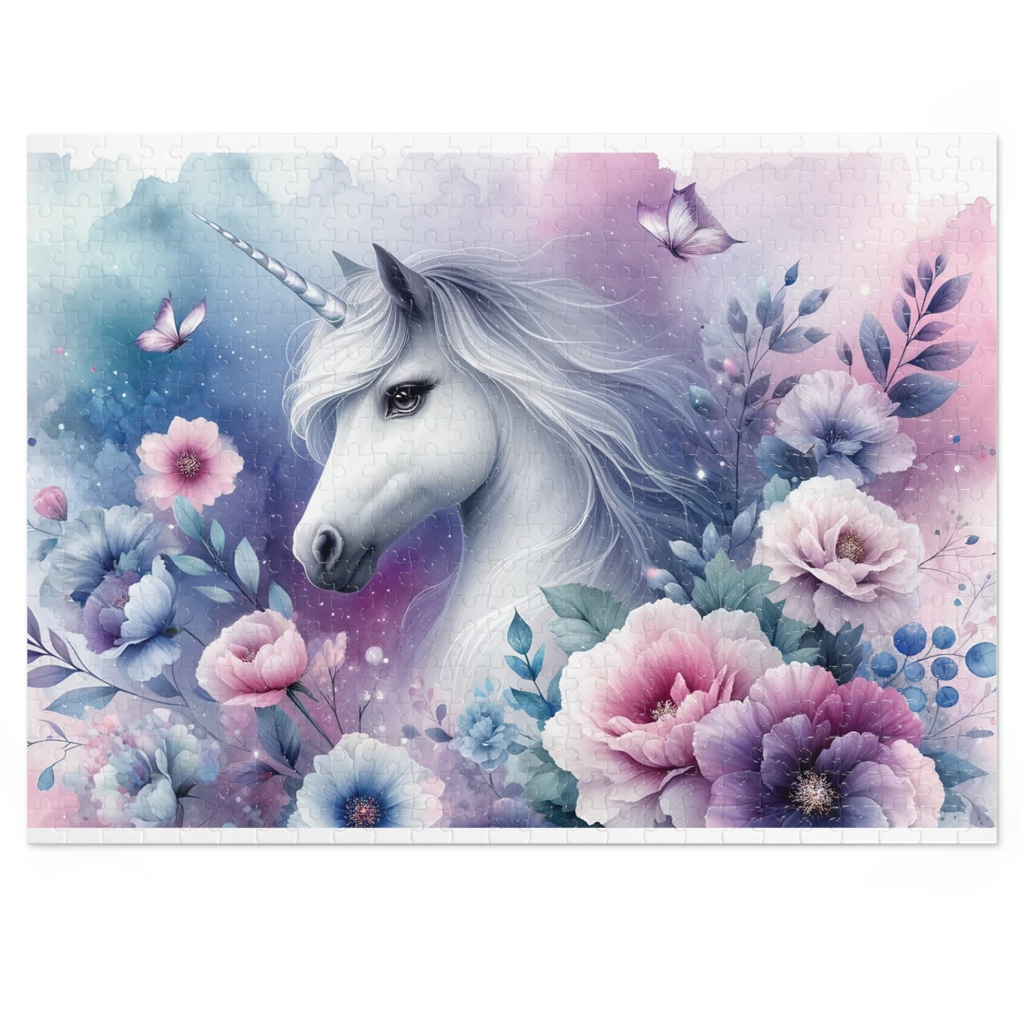 Jigsaw Puzzle, Unicorn, Personalised/Non-Personalised (30, 110, 252, 500,1000-Piece)