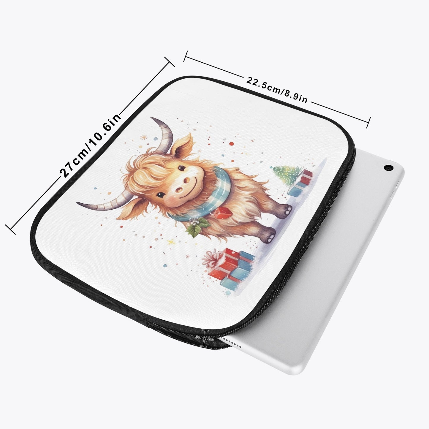 Tablet Sleeve - Highland Cow, awd-562