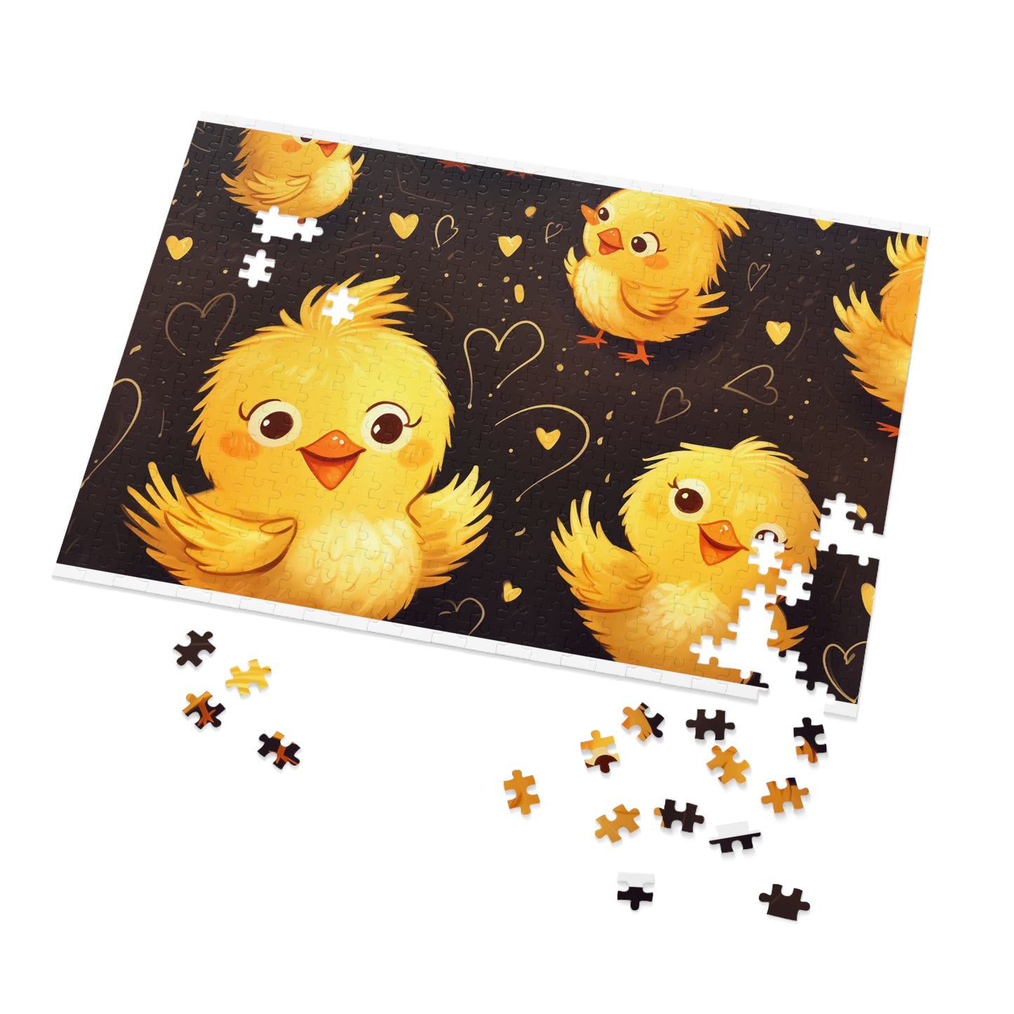 Jigsaw Puzzle, Chickens, Personalised/Non-Personalised (30, 110, 252, 500,1000-Piece)