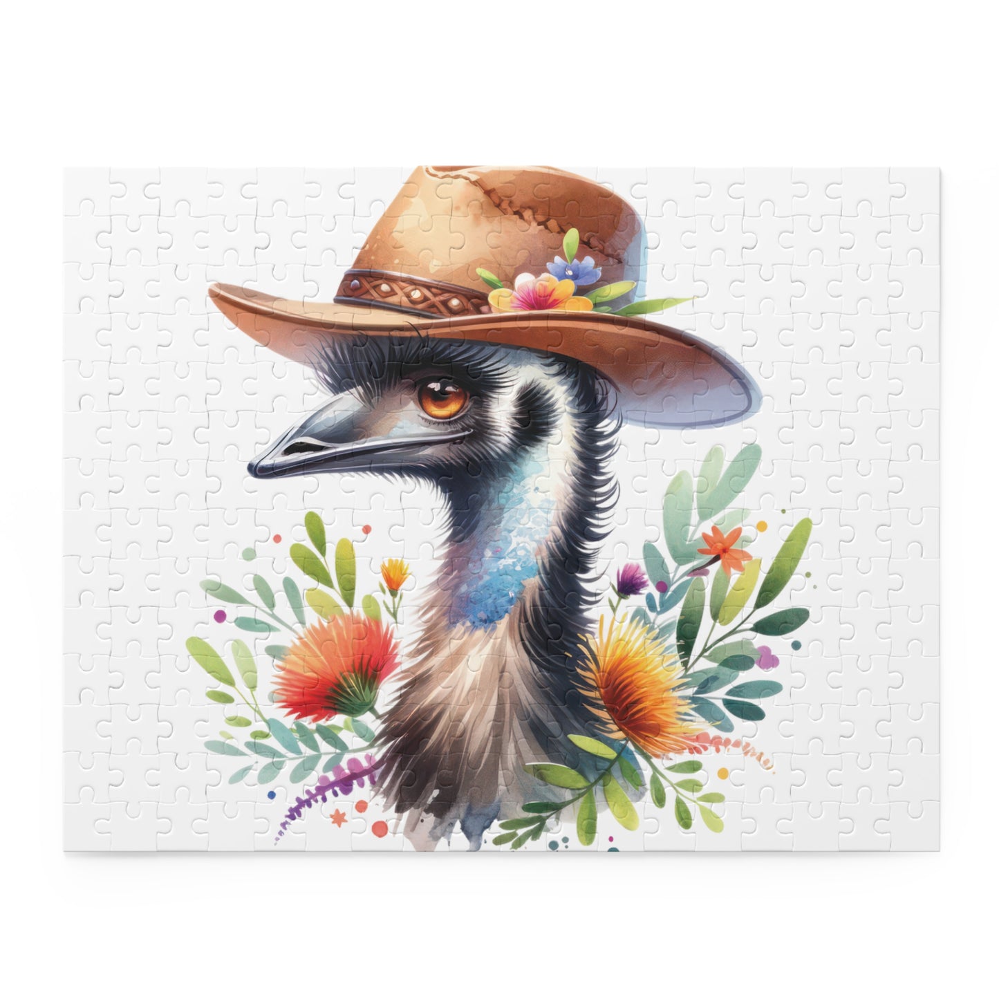 Personalised/Non-Personalised Puzzle, Emu (120, 252, 500-Piece)