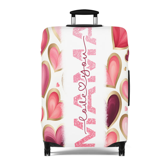 Luggage Cover, Hearts Mama, awd-1441