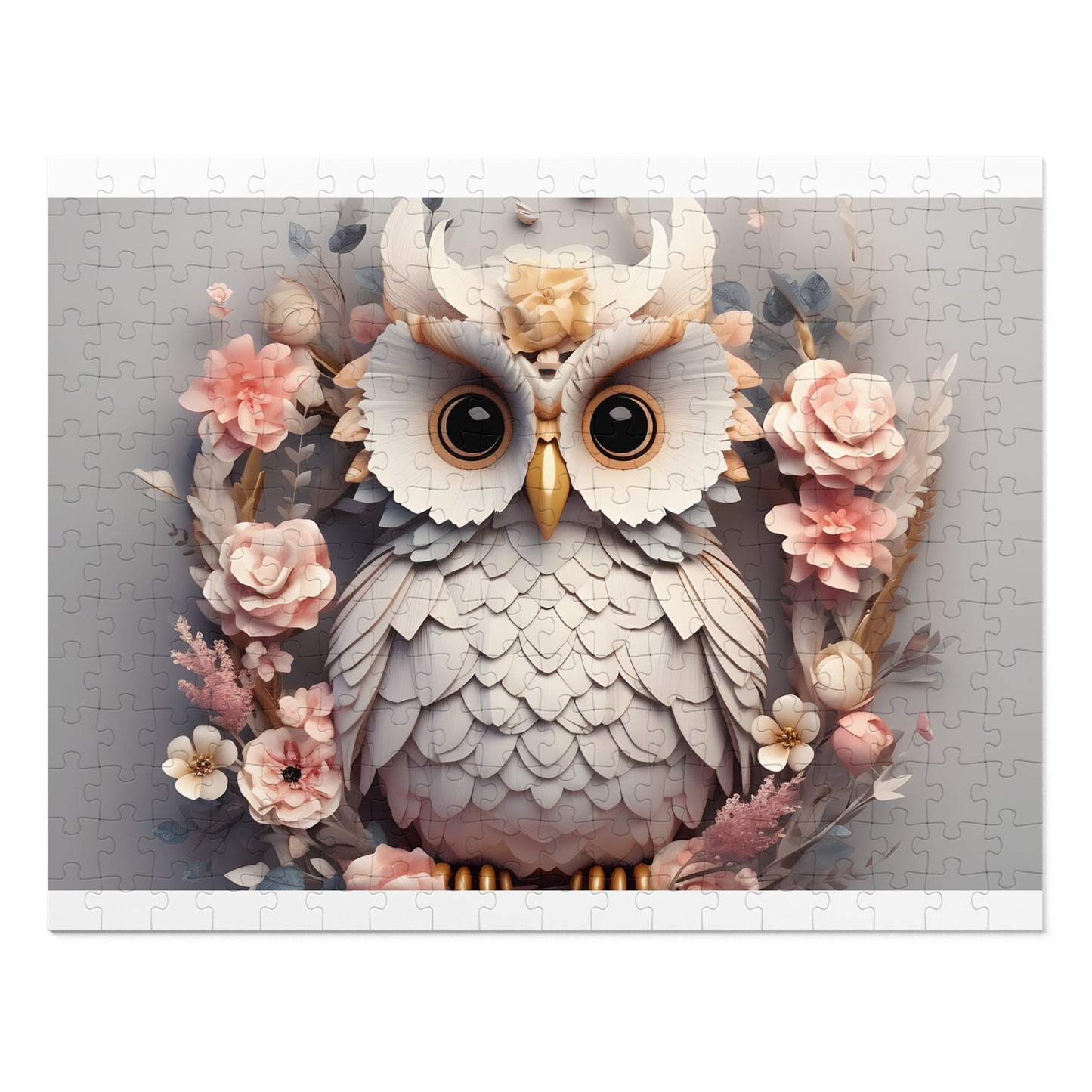 Jigsaw Puzzle, Owl, Personalised/Non-Personalised (30, 110, 252, 500,1000-Piece)