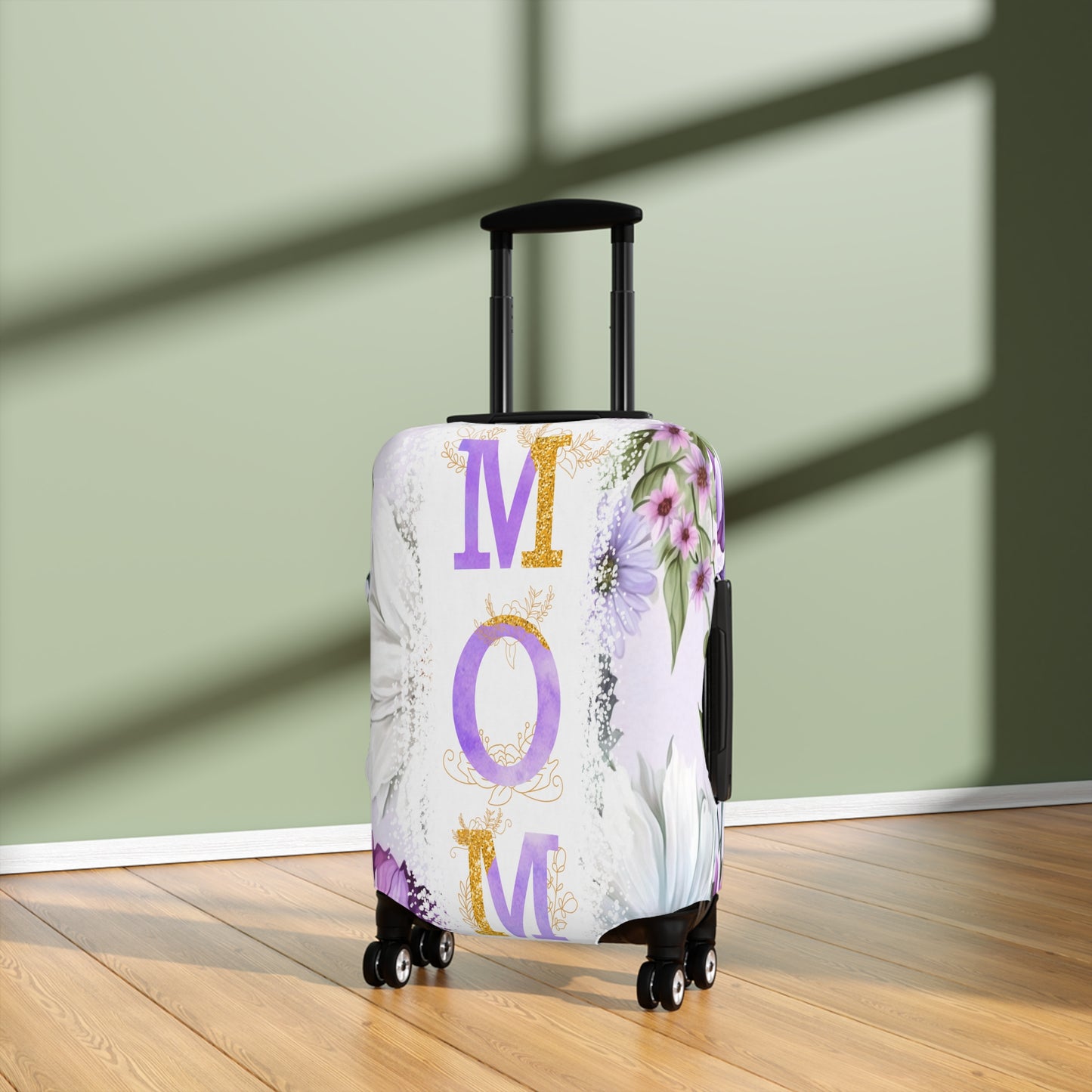 Luggage Cover, Floral, Mom, awd-532