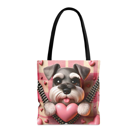 Tote Bag, Cute Dog, Personalised/Non-Personalised Tote bag