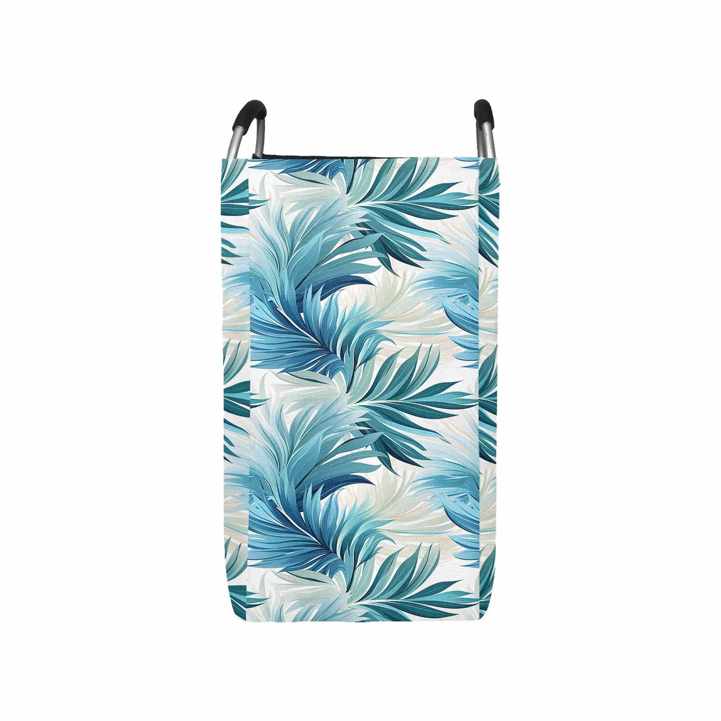 Blue Palms  Square Laundry Basket