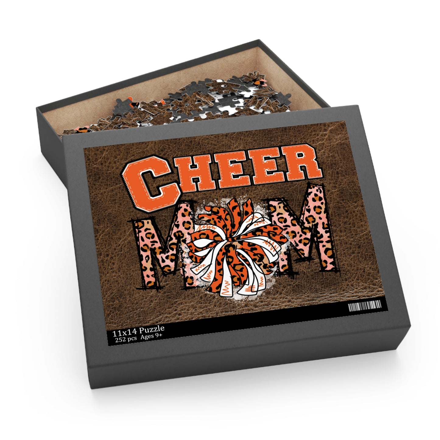 Personalised/Non-Personalised Puzzle, Cheer Mom (120, 252, 500-Piece)