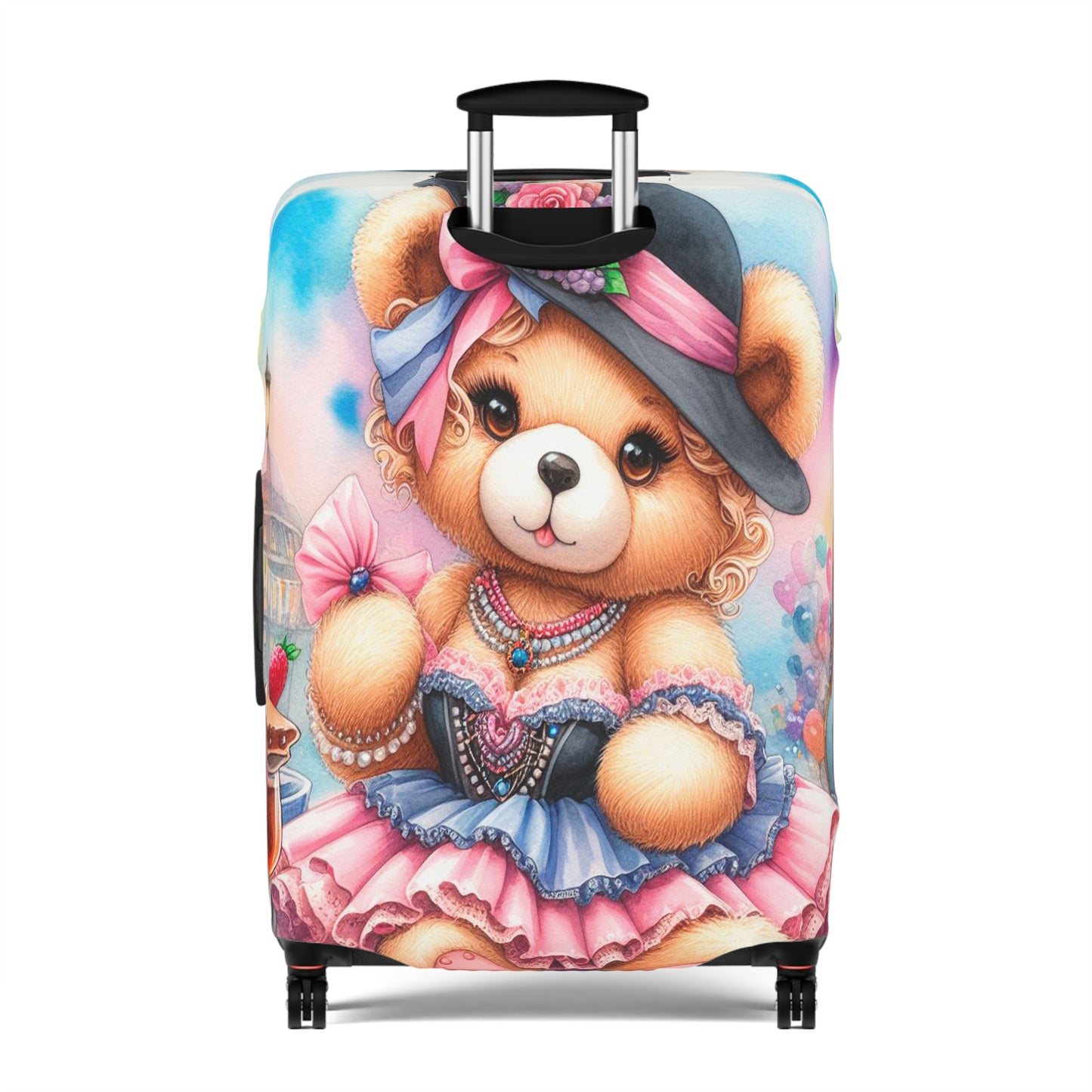 Luggage Cover, Teddy Bear, awd-3027