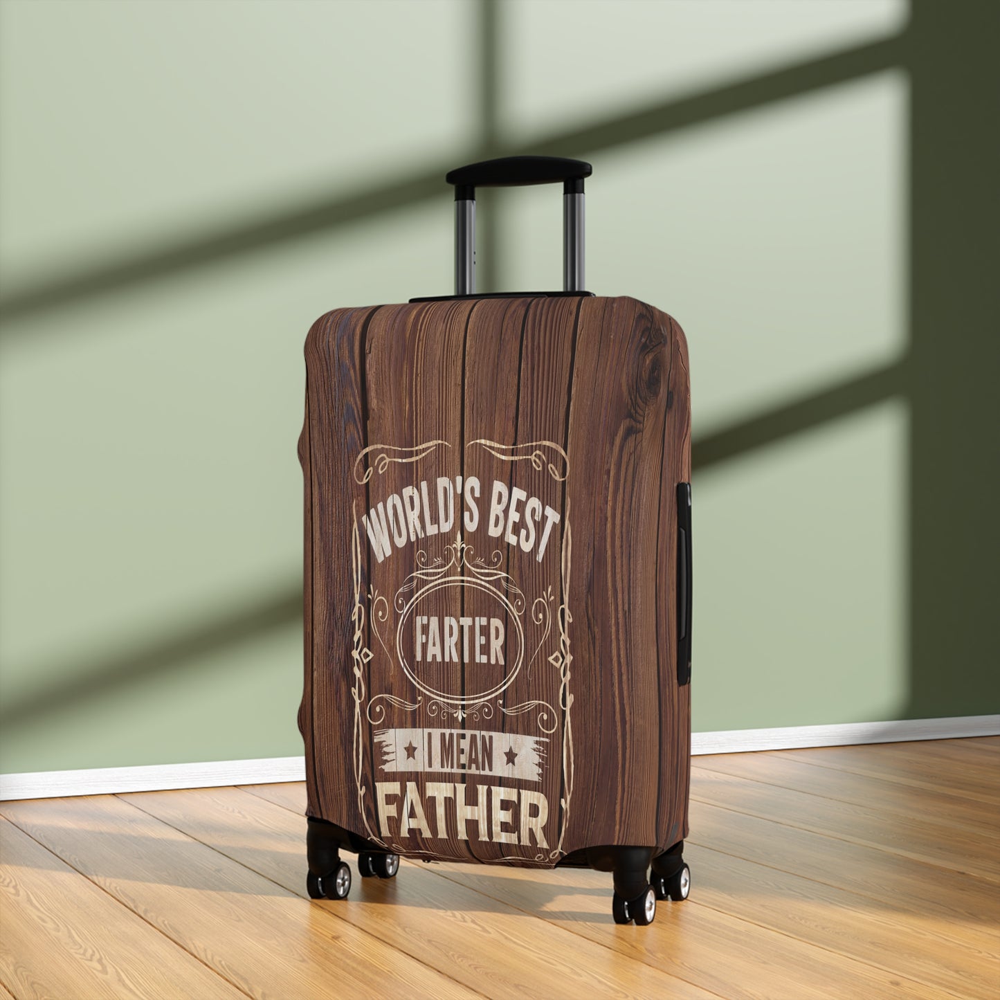 Luggage Cover, World's Best Father, awd-516