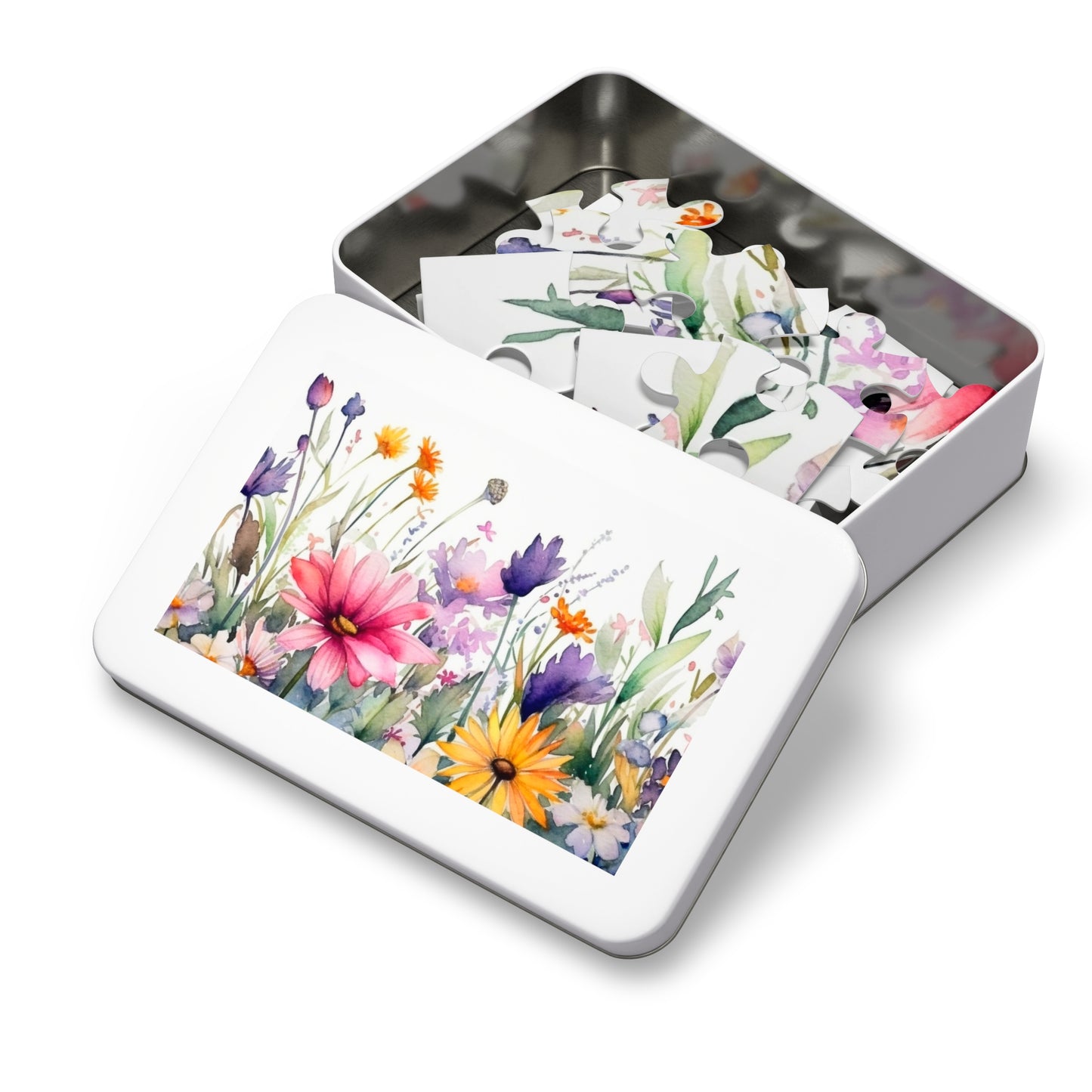 Jigsaw Puzzle, Floral, Personalised/Non-Personalised (30, 110, 252, 500,1000-Piece)