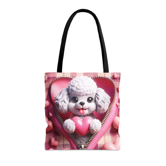 Tote Bag, Cute Dog, Personalised/Non-Personalised Tote bag