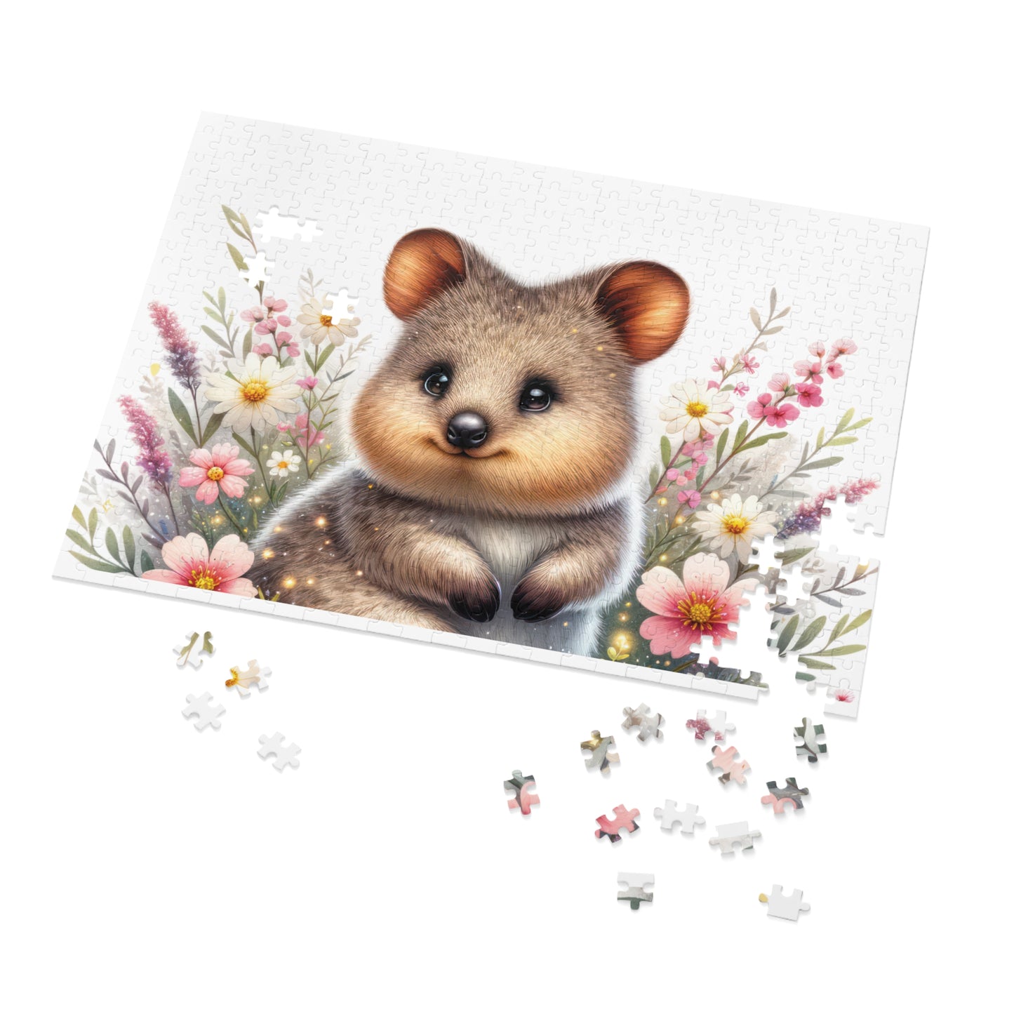 Jigsaw Puzzle in Tin, Australian Animals, Quokka, Personalised/Non-Personalised awd-1332 (30, 110, 252, 500,1000-Piece)