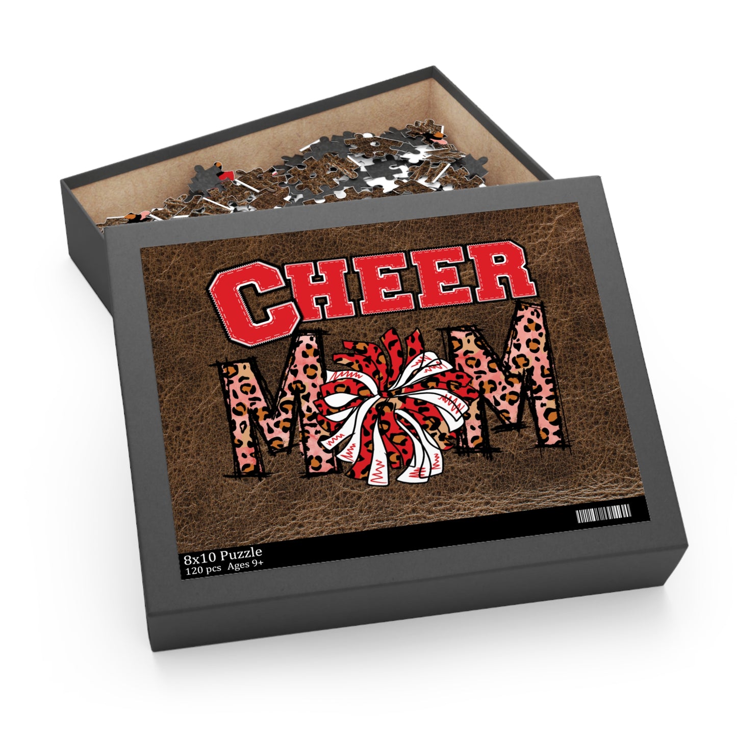 Personalised/Non-Personalised Puzzle, Cheer Mom (120, 252, 500-Piece)