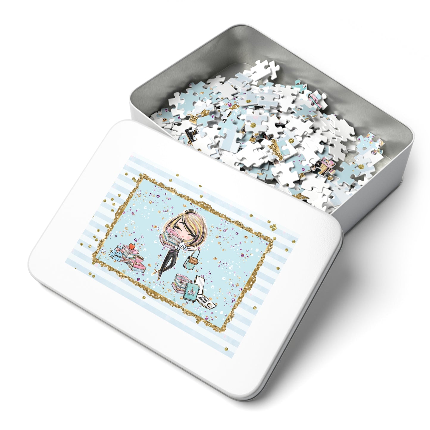 Jigsaw Puzzle, Teacher, Personalised/Non-Personalised (30, 110, 252, 500,1000-Piece)